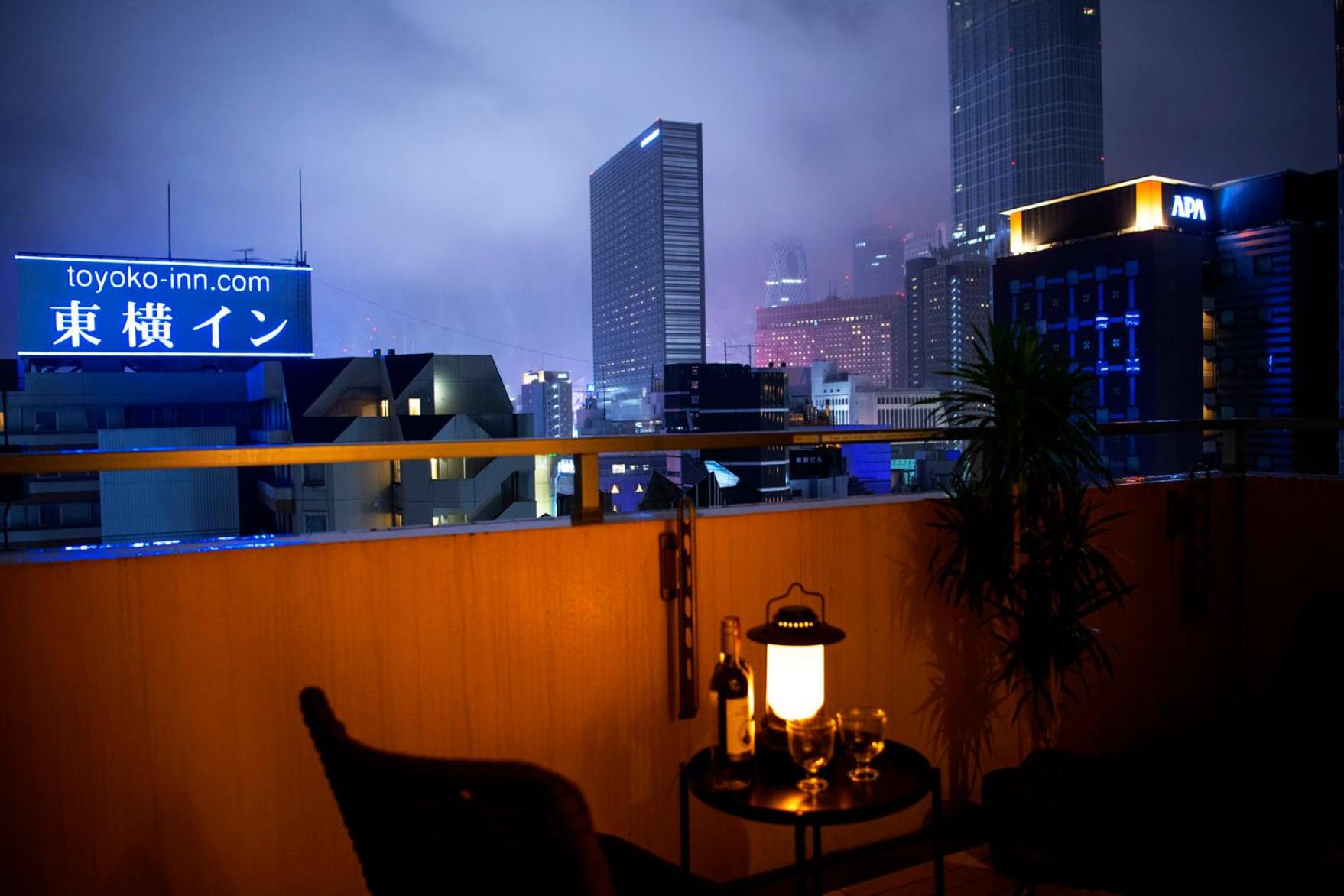 #6 stylish apartment with beautiful night view A stop to Shinjuku station