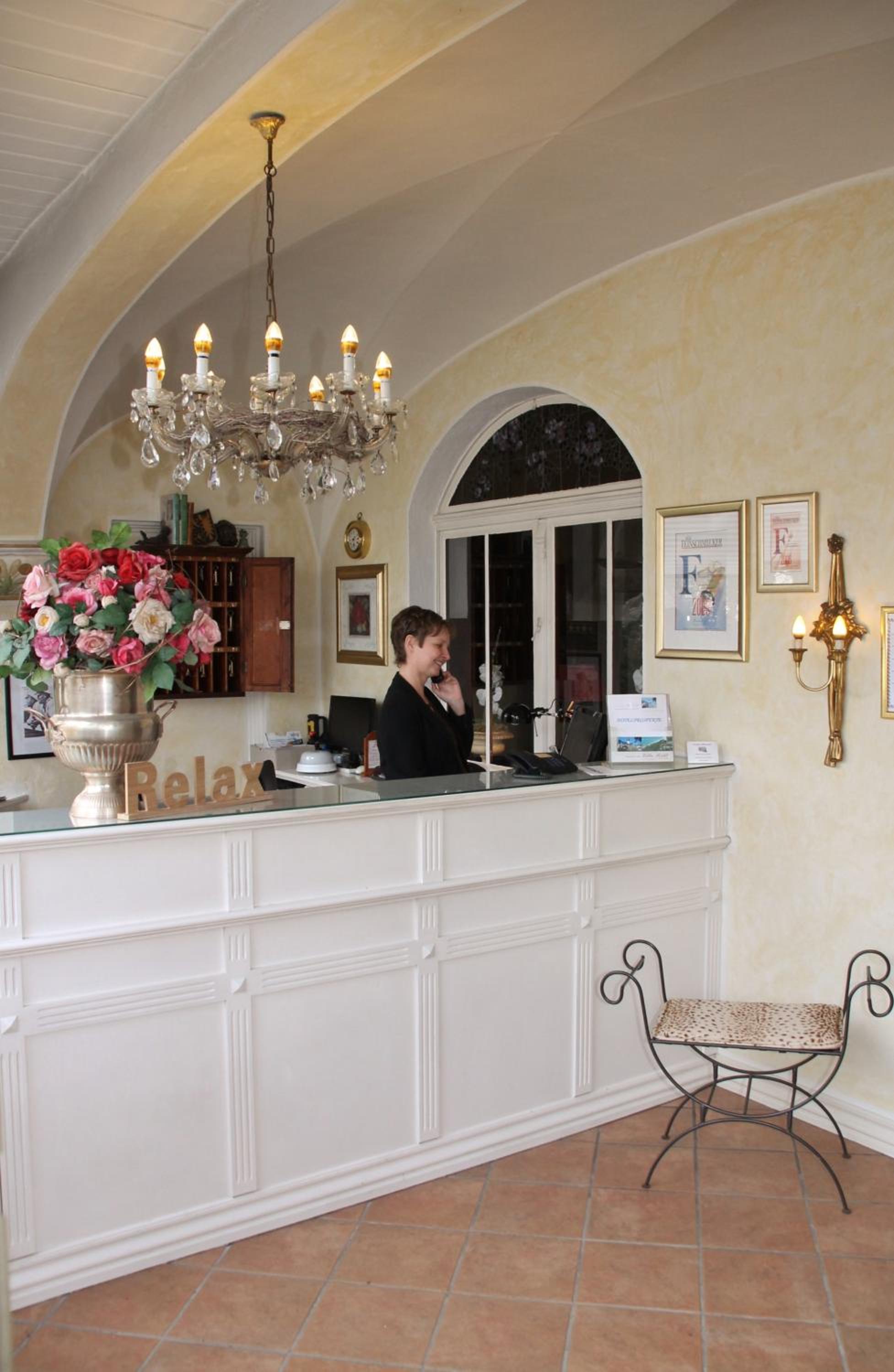 hotel reception