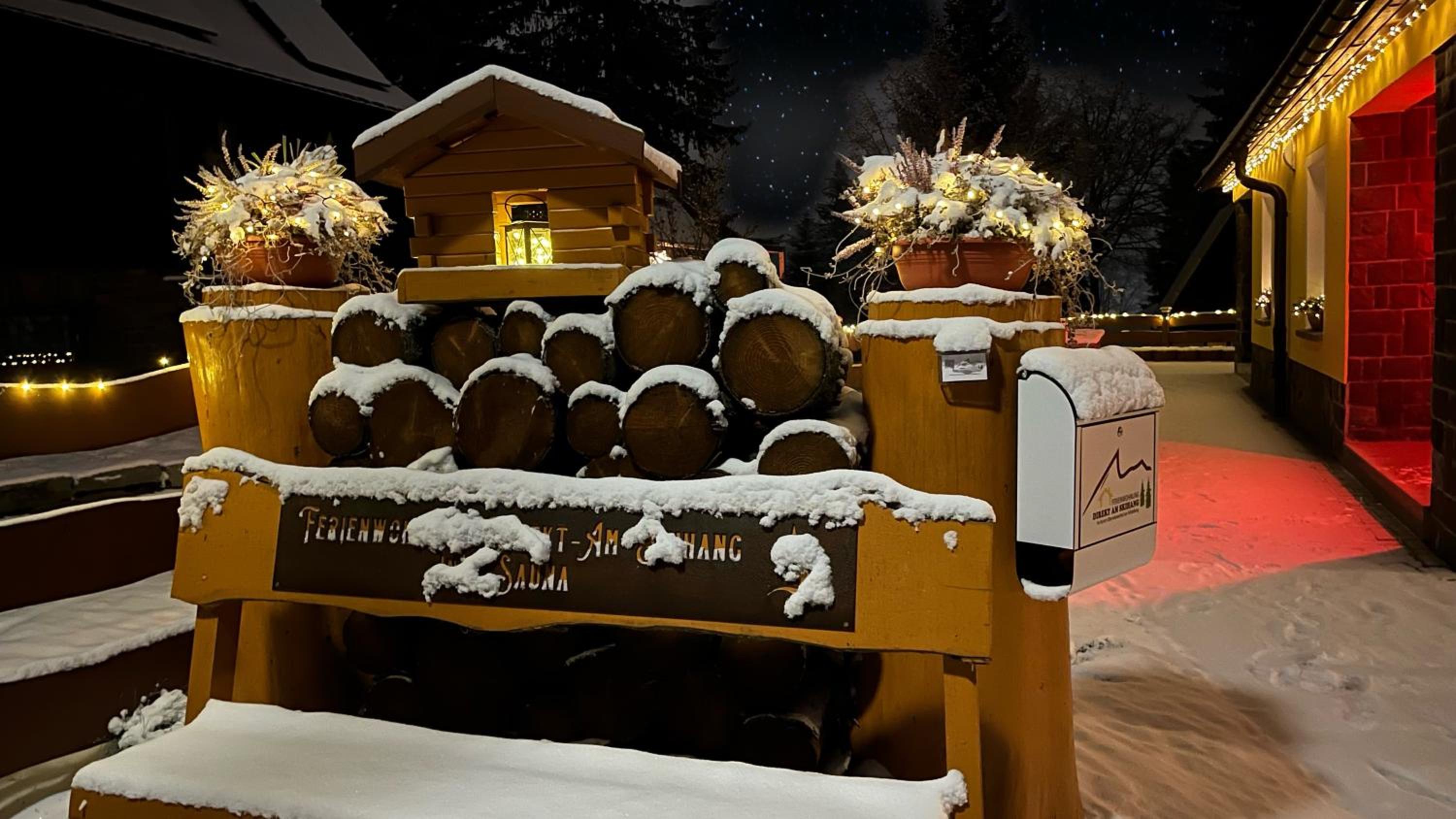 Ferienwohnung-direkt-am-Skihang mit Sauna