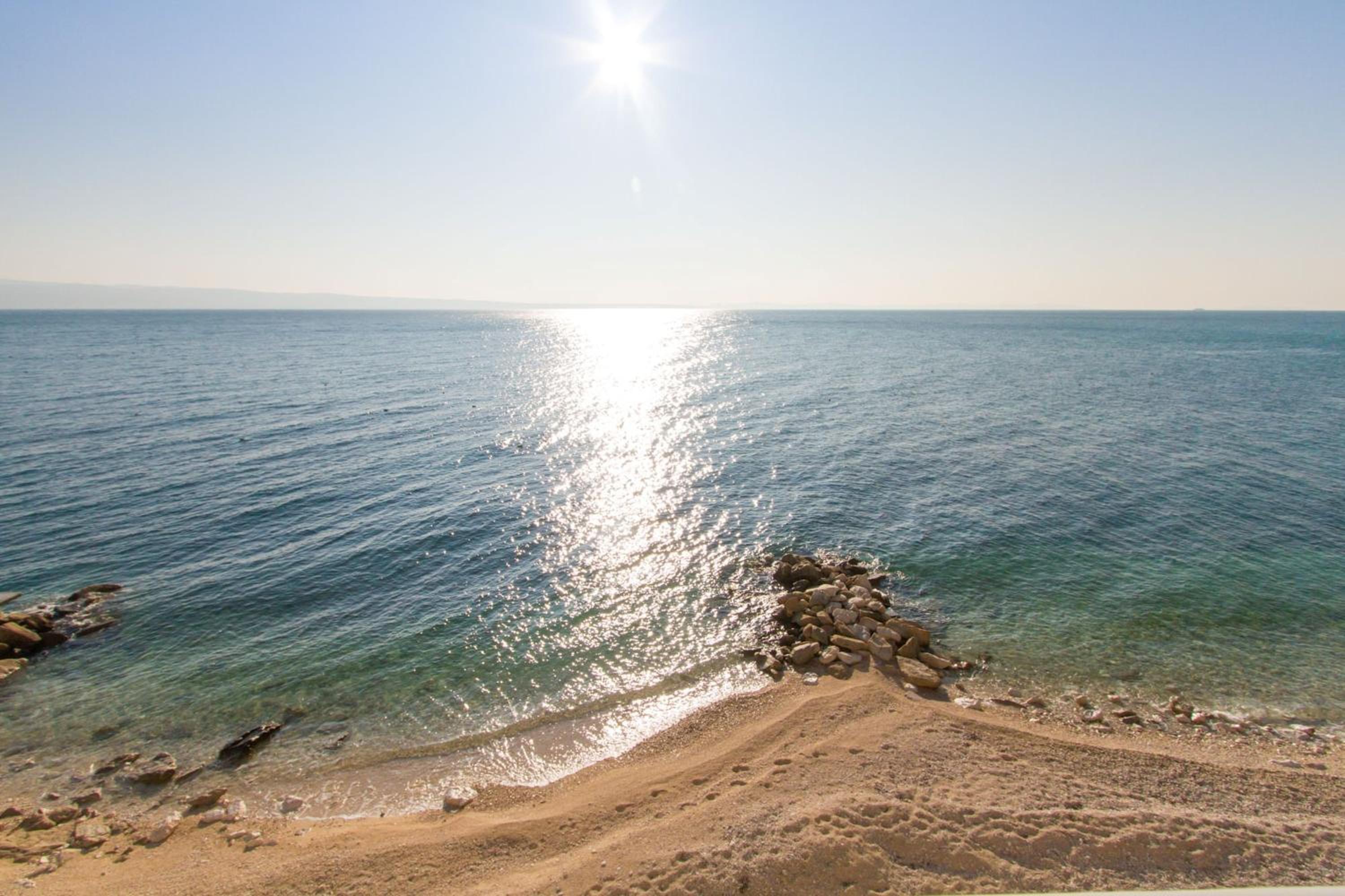 Villa Tamaris on the beach