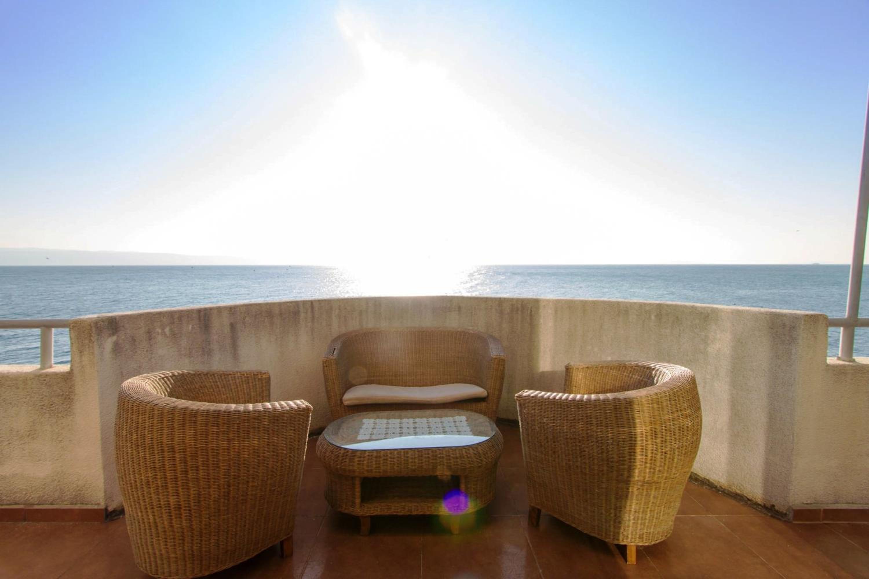 Villa Tamaris on the beach