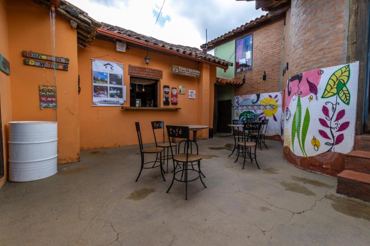 outdoor BBQ area