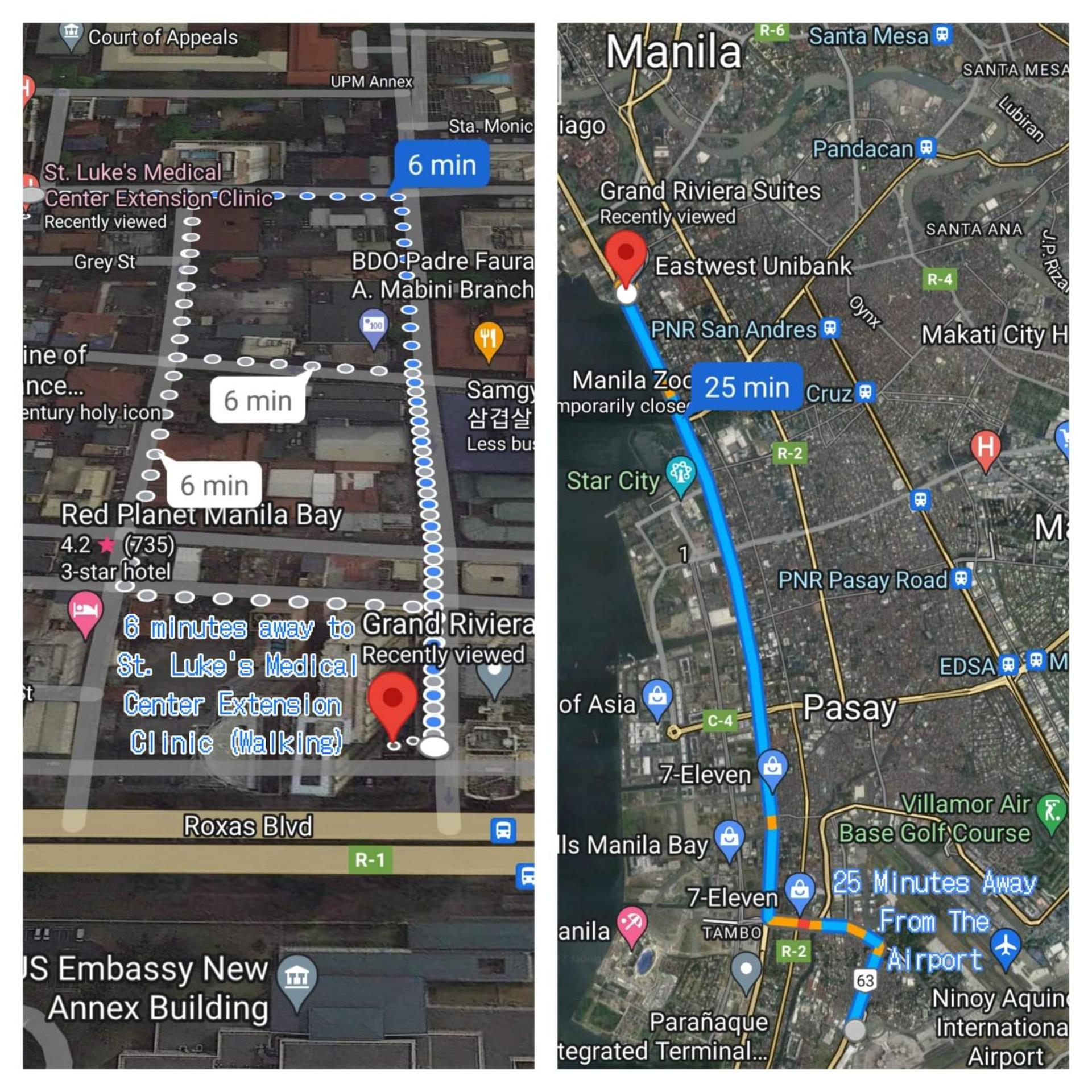 Grand Riviera Suites, US Embassy Comfy, Affordable Studio in Roxas Blvd, Ermita Manila