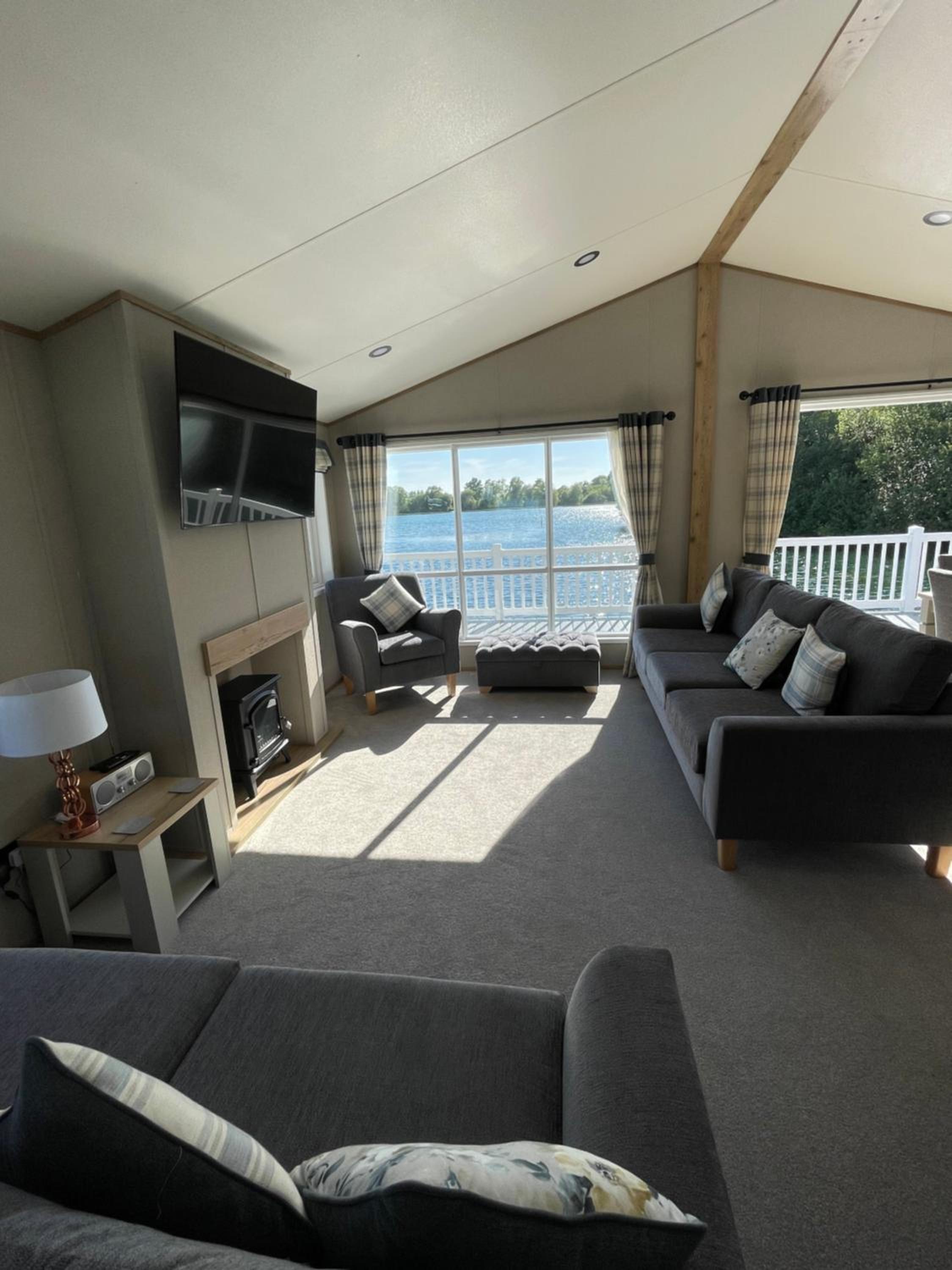 Chichester Lakeside Holiday Park Lakefront Lodge