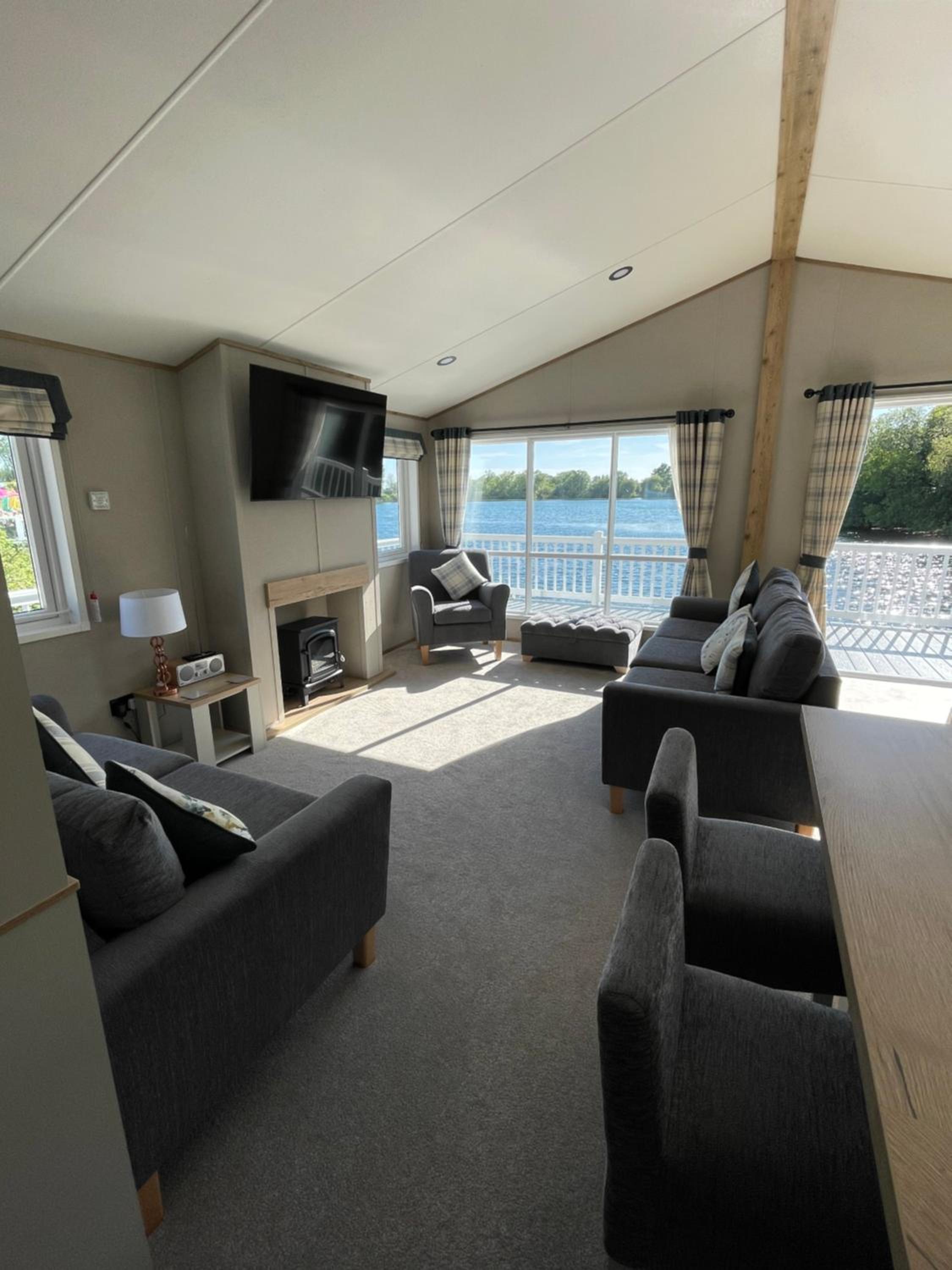 Chichester Lakeside Holiday Park Lakefront Lodge