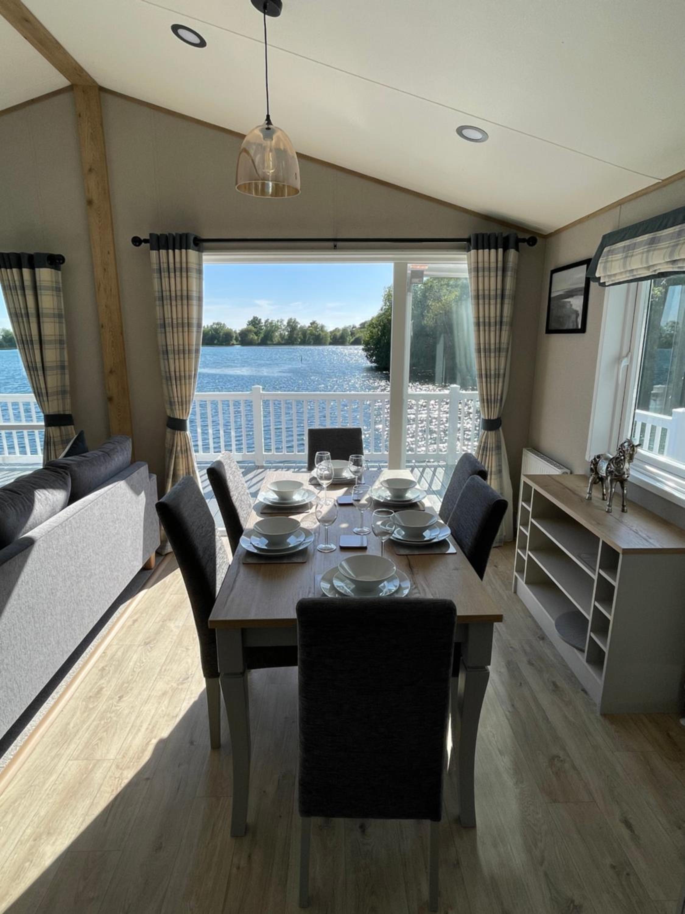 Chichester Lakeside Holiday Park Lakefront Lodge