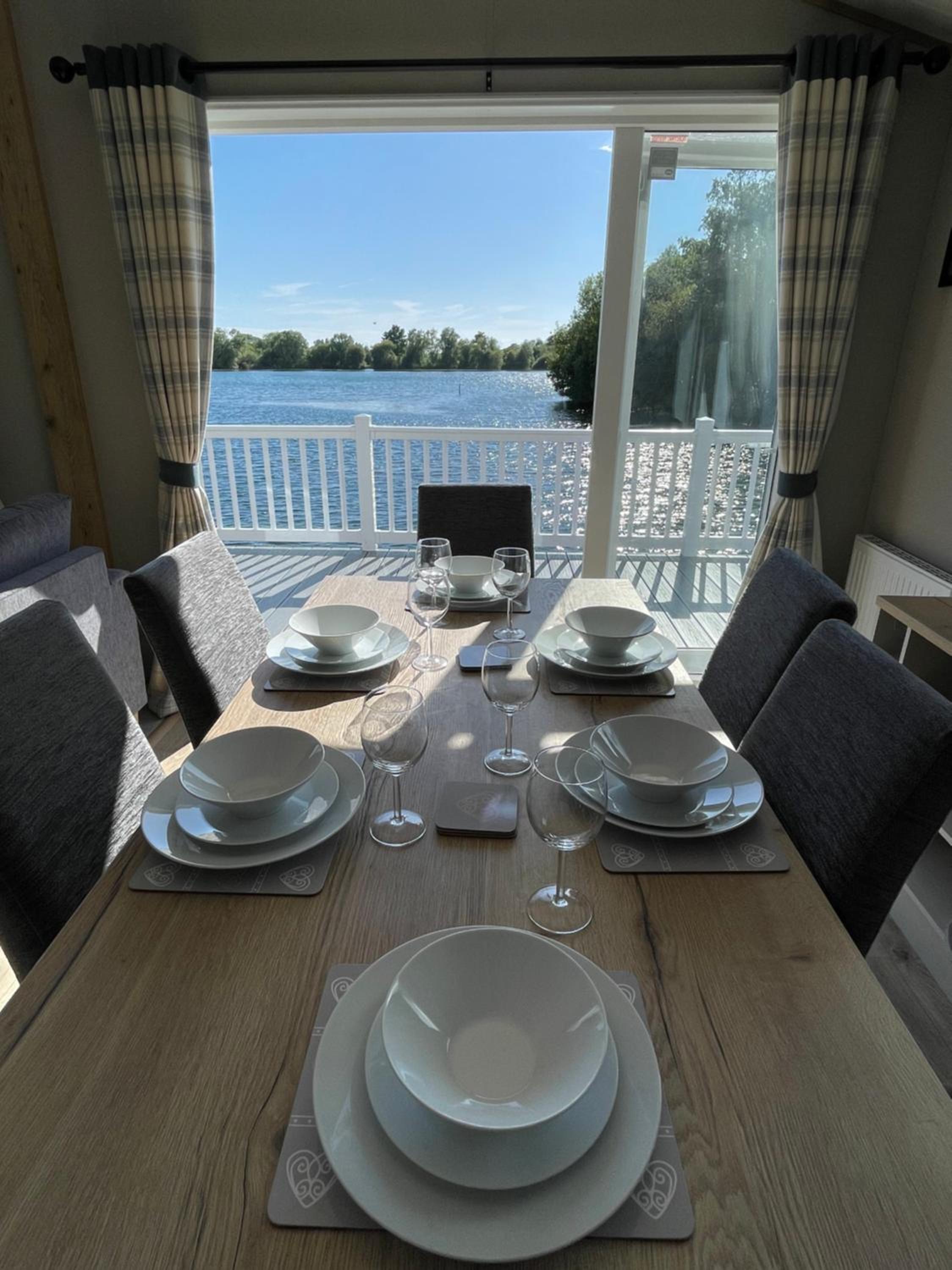 Chichester Lakeside Holiday Park Lakefront Lodge