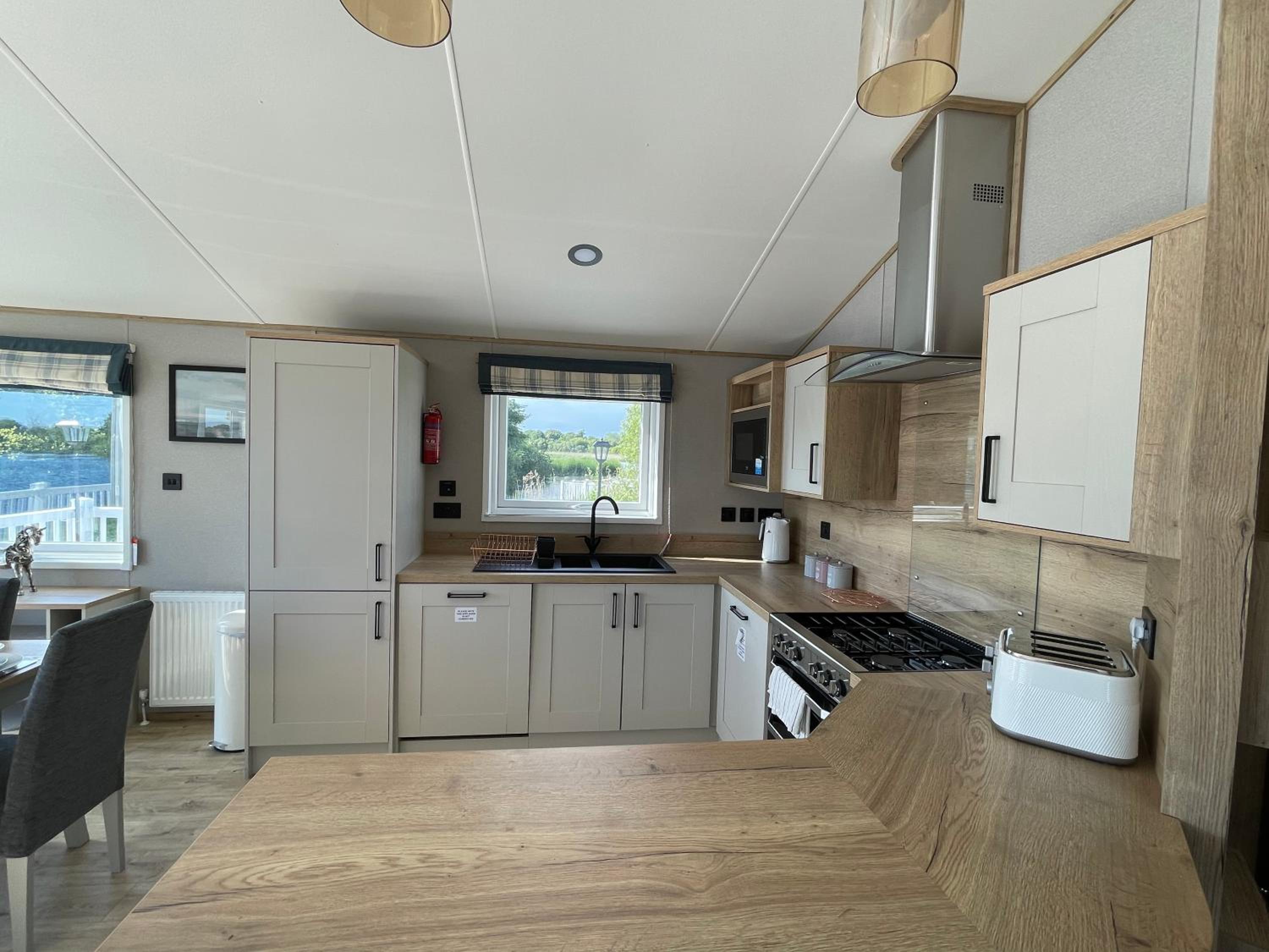 Chichester Lakeside Holiday Park Lakefront Lodge