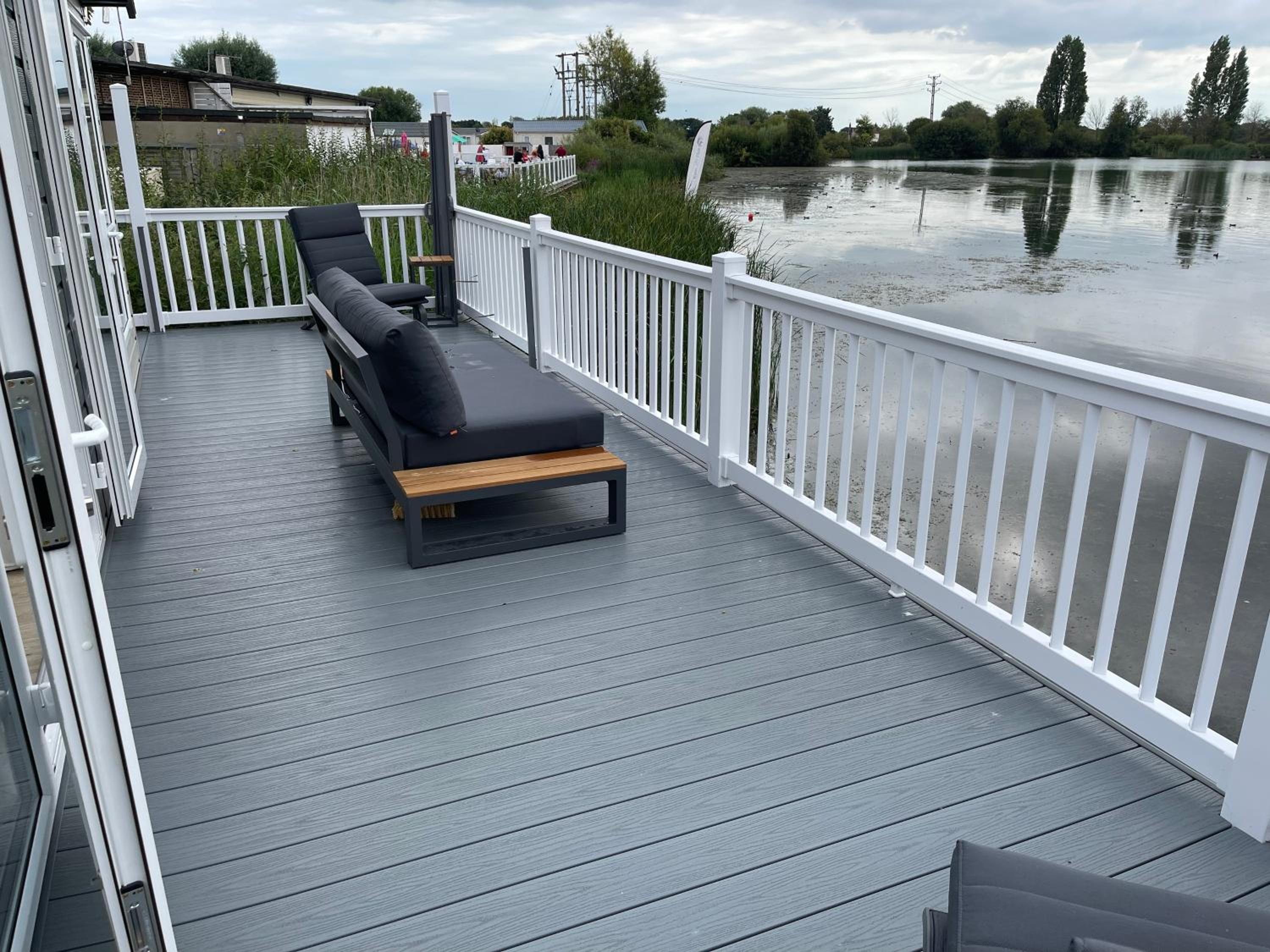 Chichester Lakeside Holiday Park Lakefront Lodge