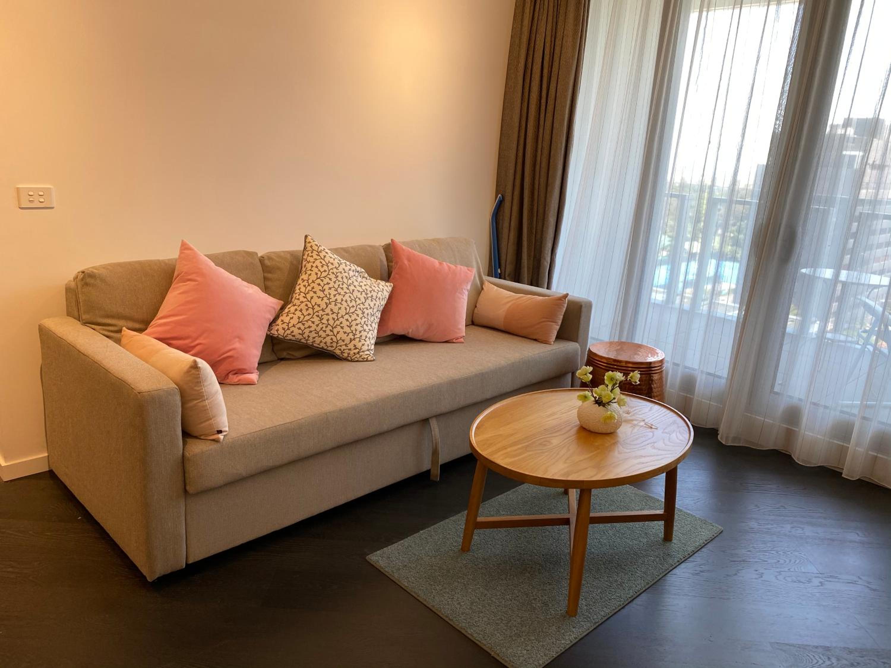 The Fawkner Apartment Bay-view pool/Gym Free Parking