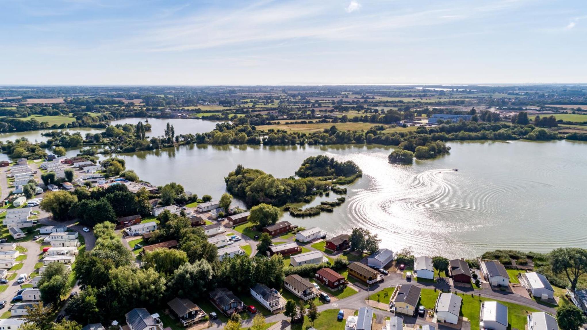 Chichester Lakeside Holiday Park Lakefront Lodge