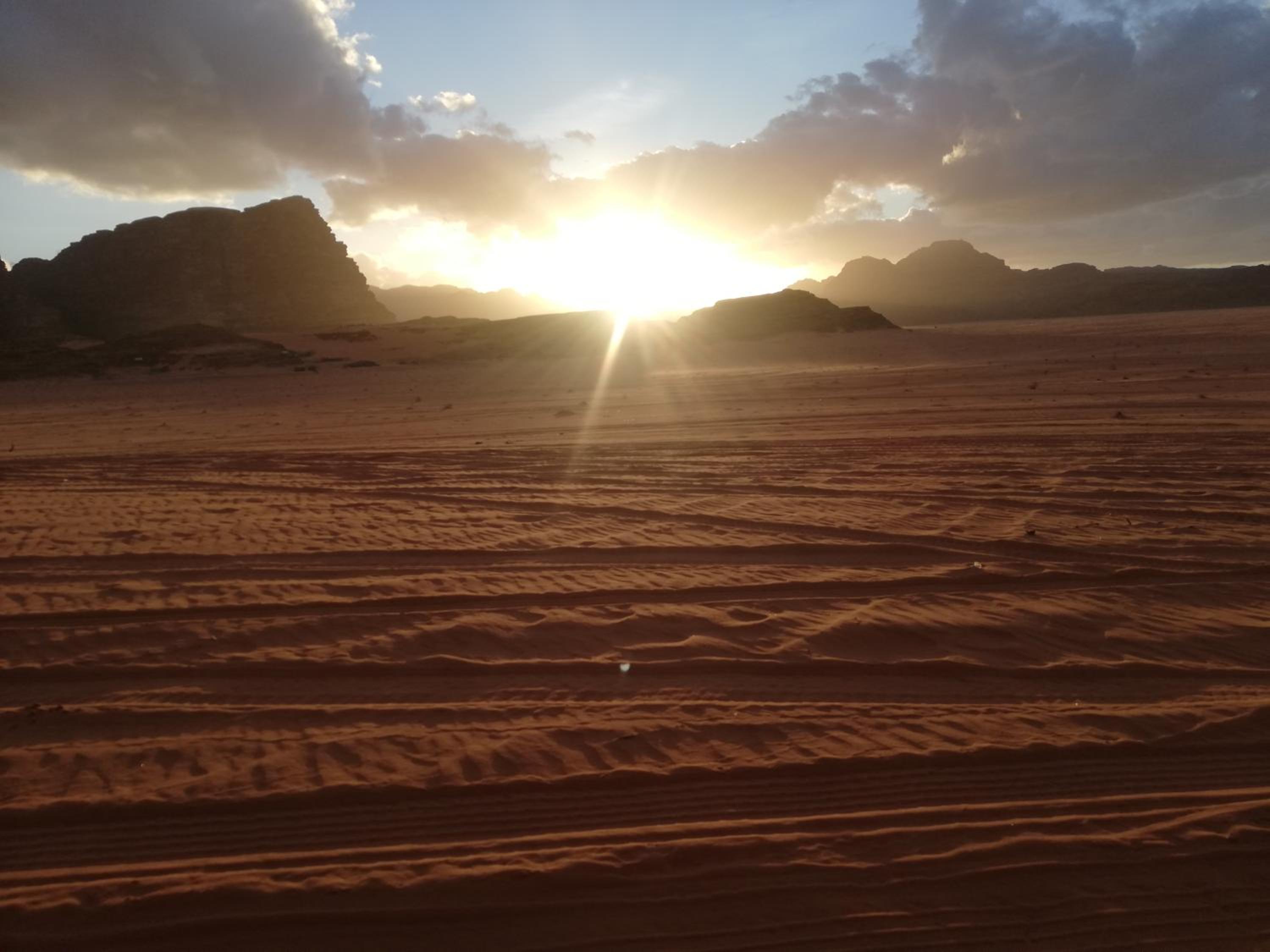 The calm nature of Wadi Rum view 4