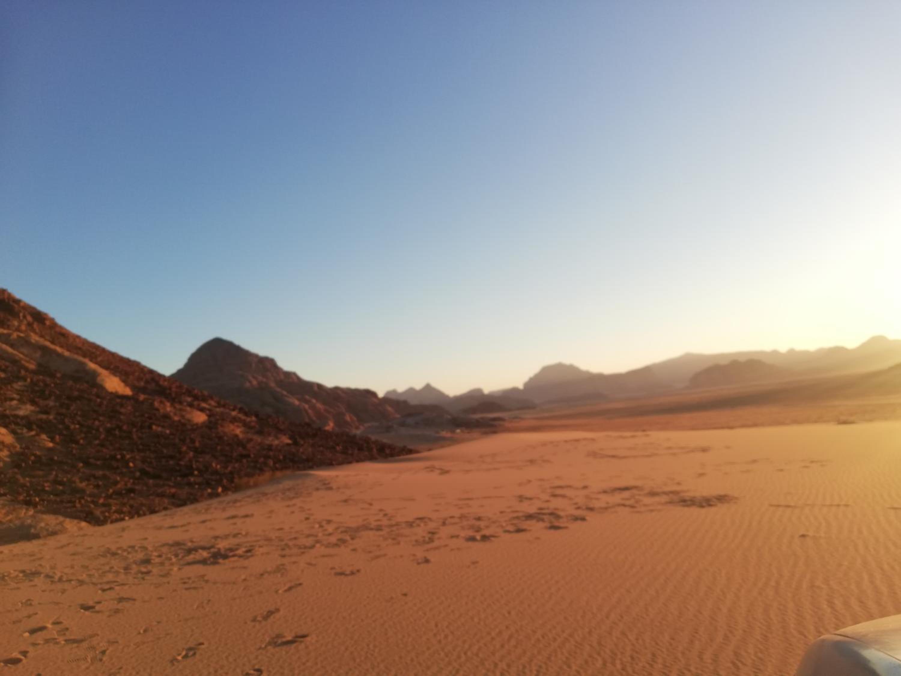 The calm nature of Wadi Rum view 3