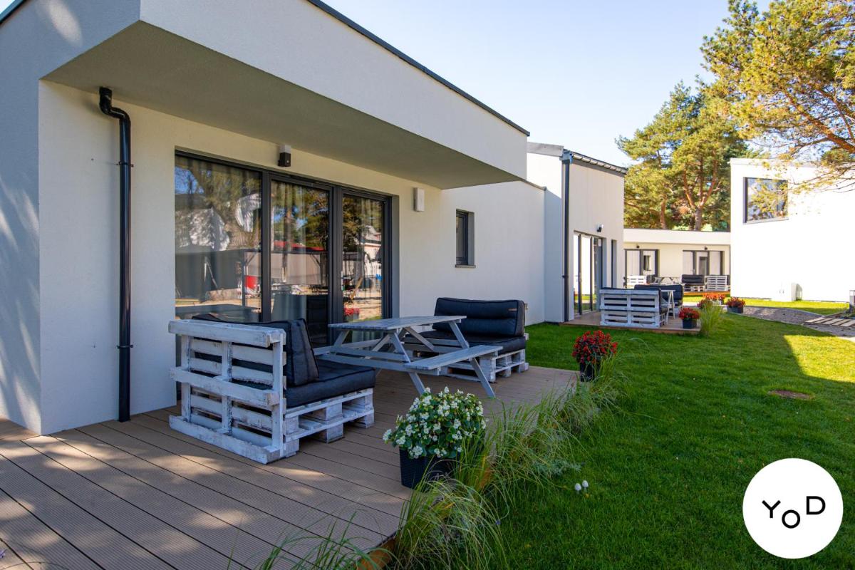 outdoor BBQ area