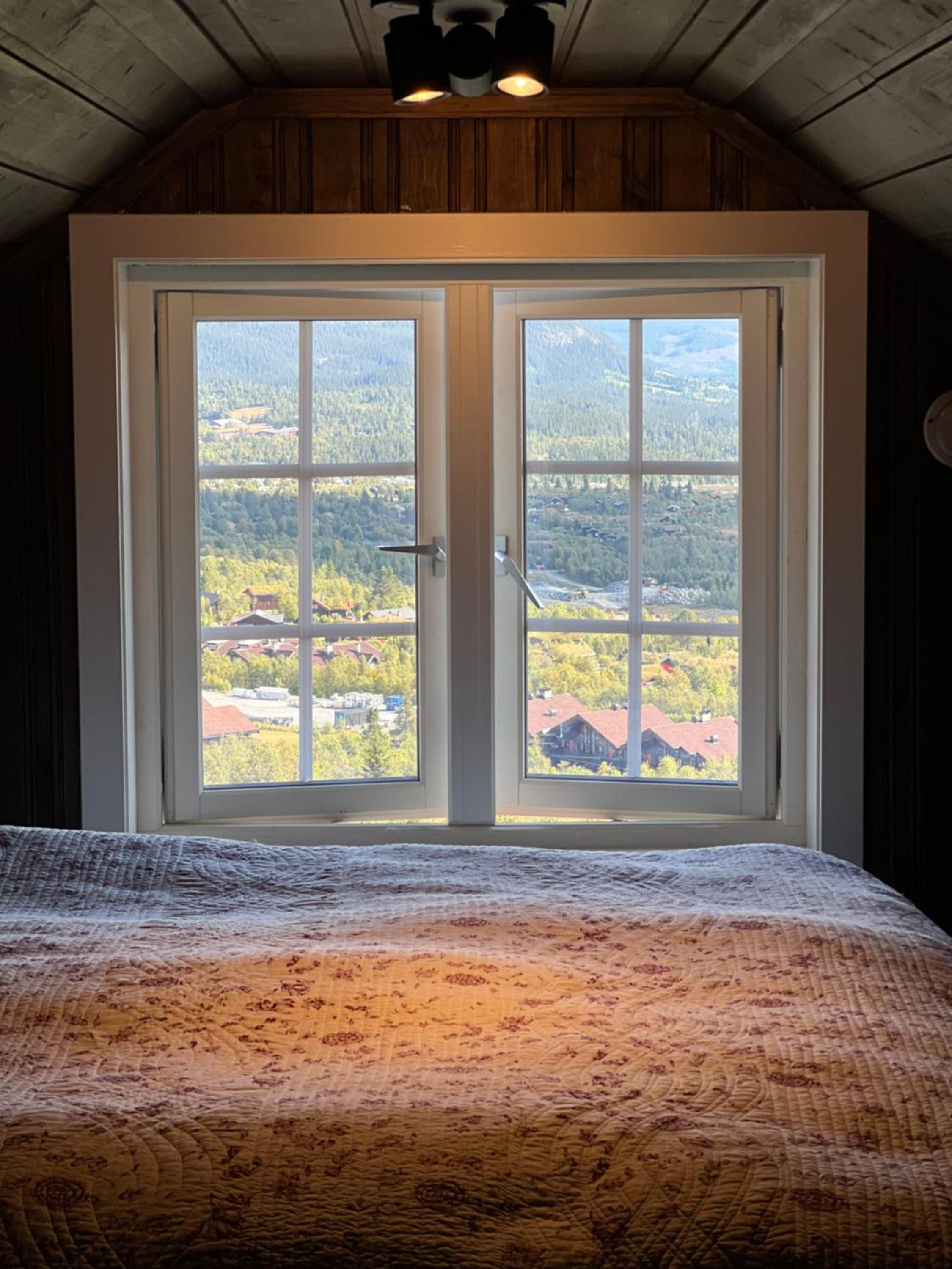 Bjødnabakkens fjellutsikt view 4
