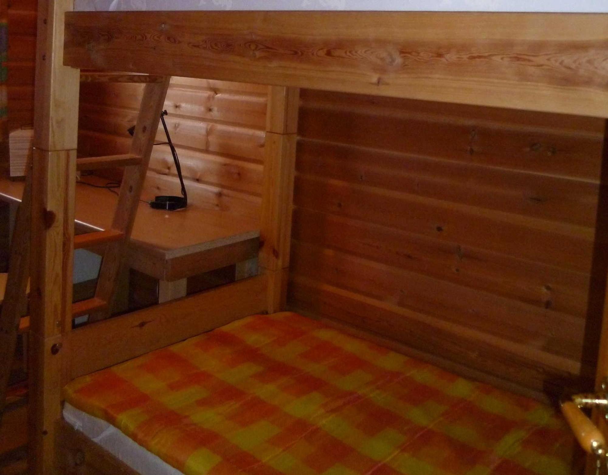 Holzblockhaus mit Kamin am Kite , Surf und Badestrand
