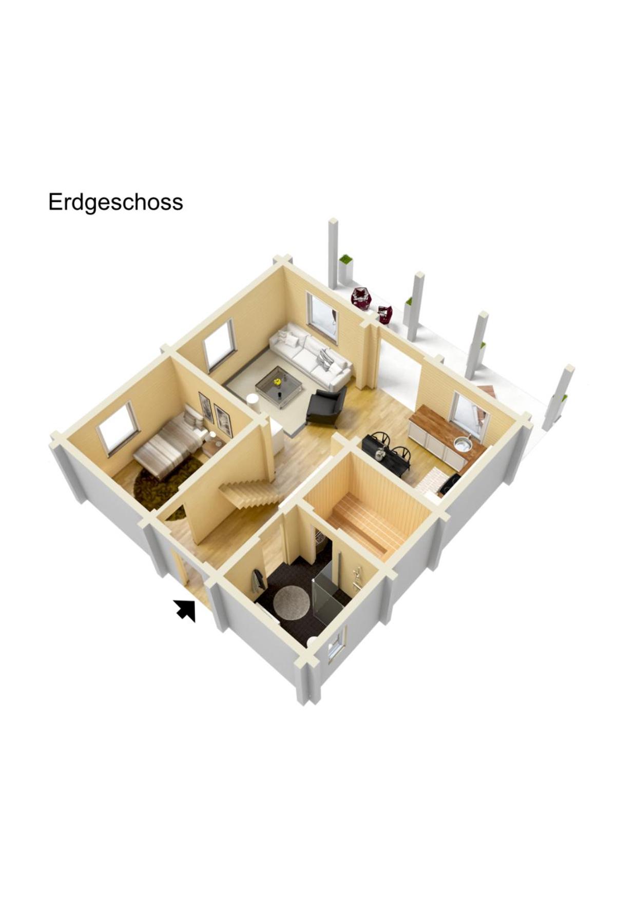Blockhaus A in der Ziegelwies