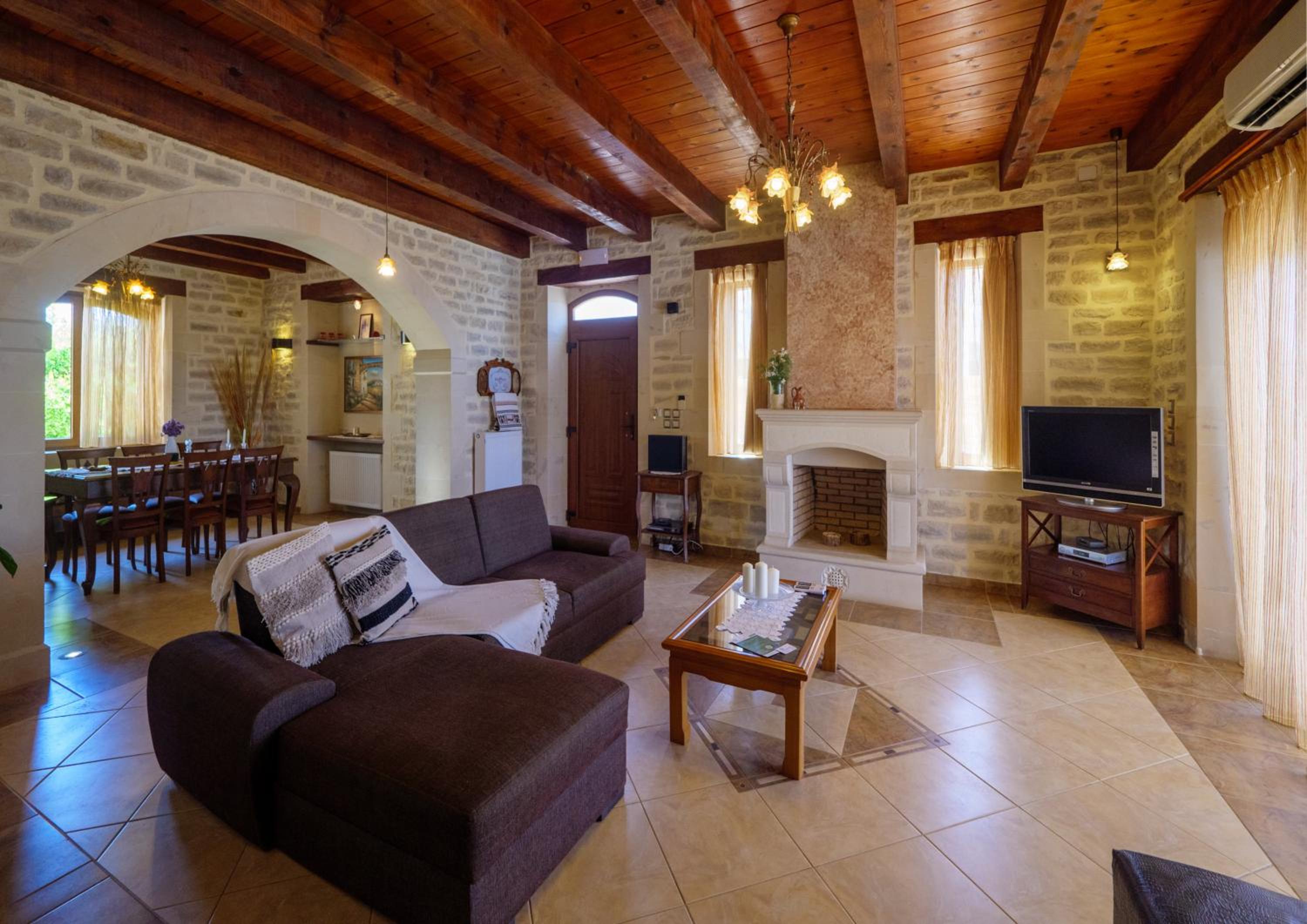 Family-Friendly Villa Erofili with Pool, Childrens Area & BBQ!
