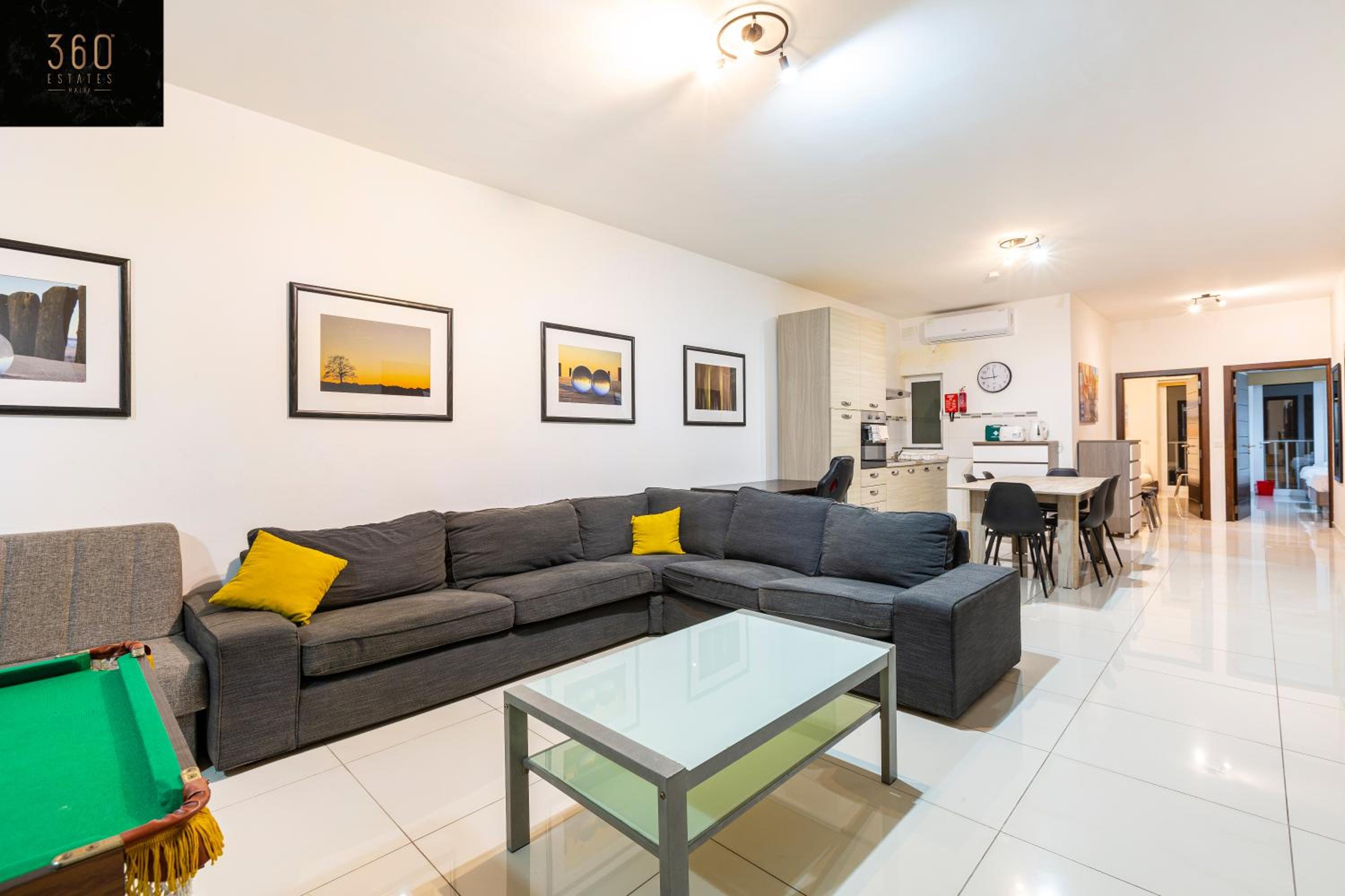 A lovely 3 Bedroom, 3 Baths home in the centre of Gzira by 360 Estates view 2