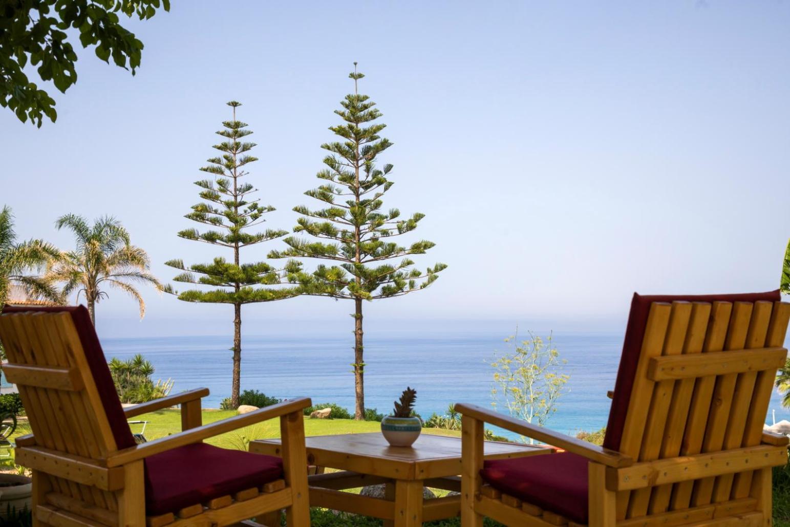 outdoor BBQ area