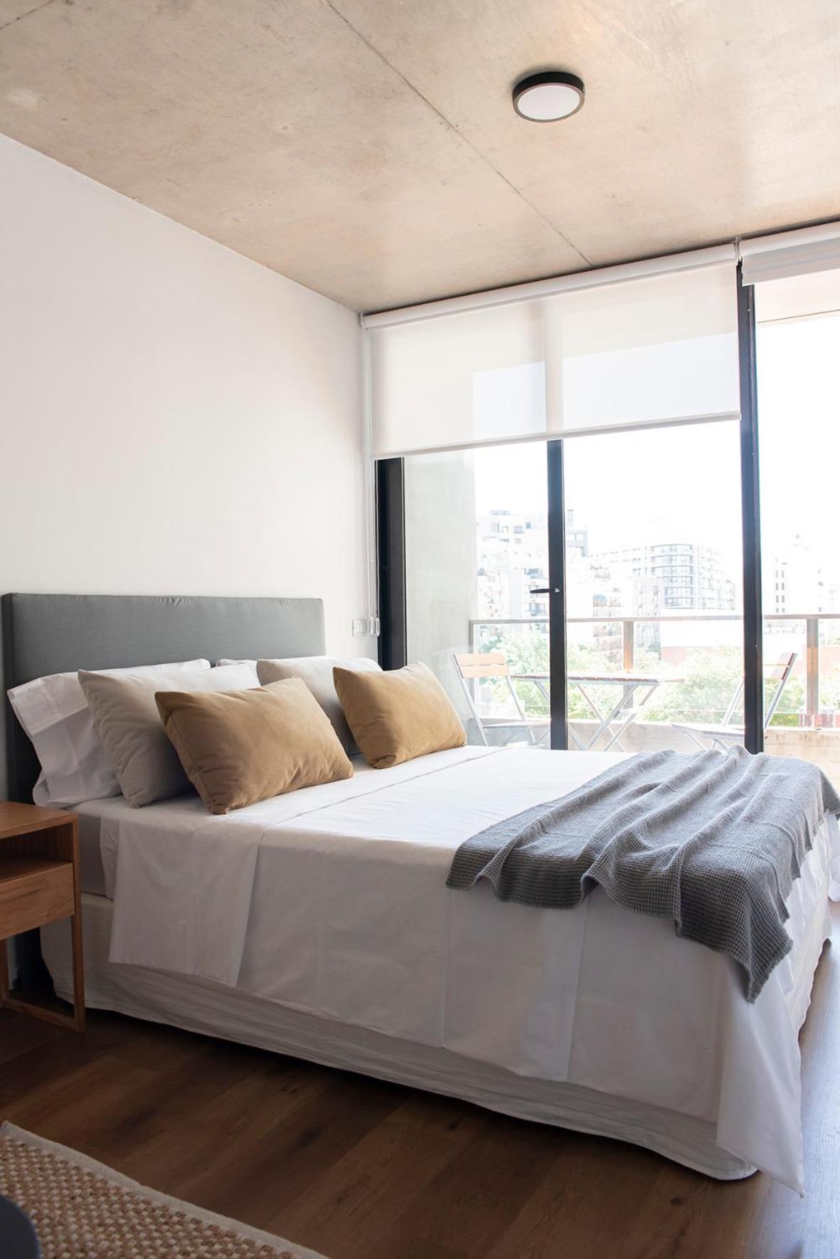 Moderno Monoambiente en Area Palermo A Estrenar Con Balcón y Vista Abierta
