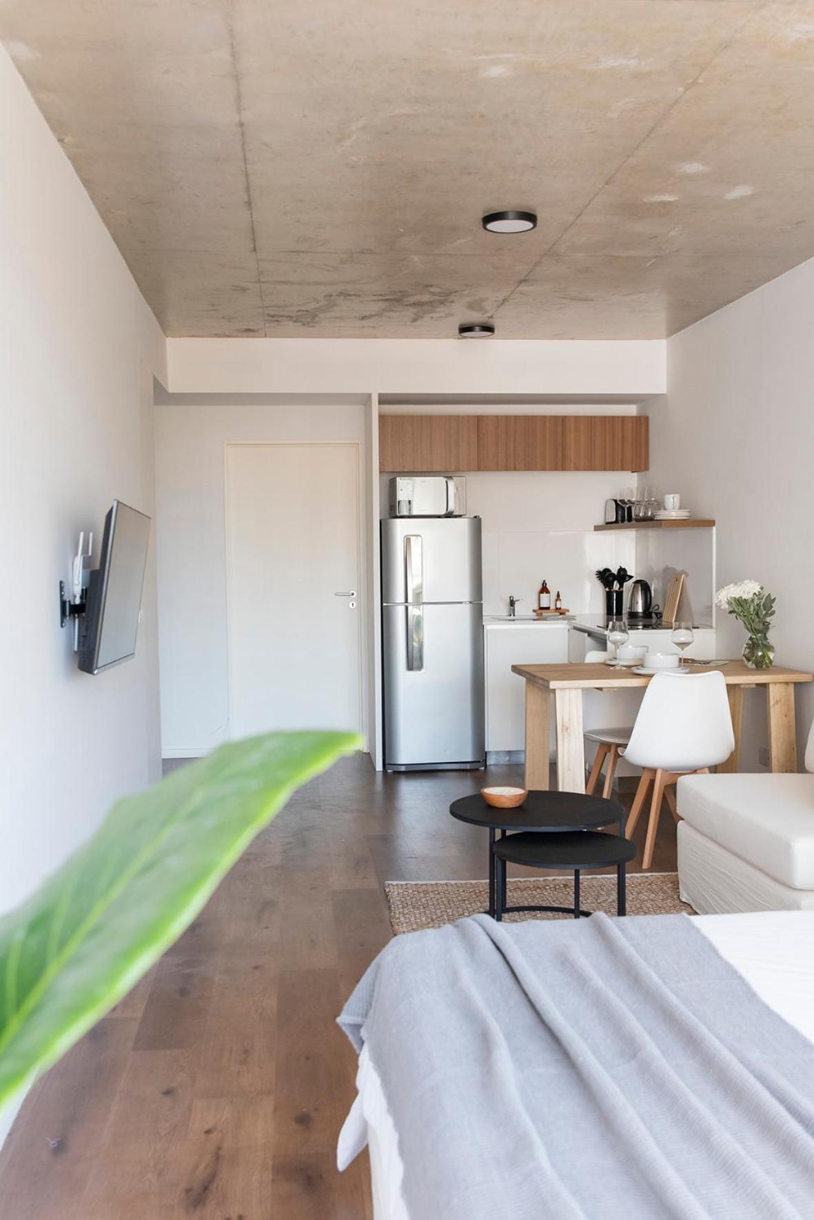Moderno Monoambiente en Area Palermo A Estrenar Con Balcón y Vista Abierta