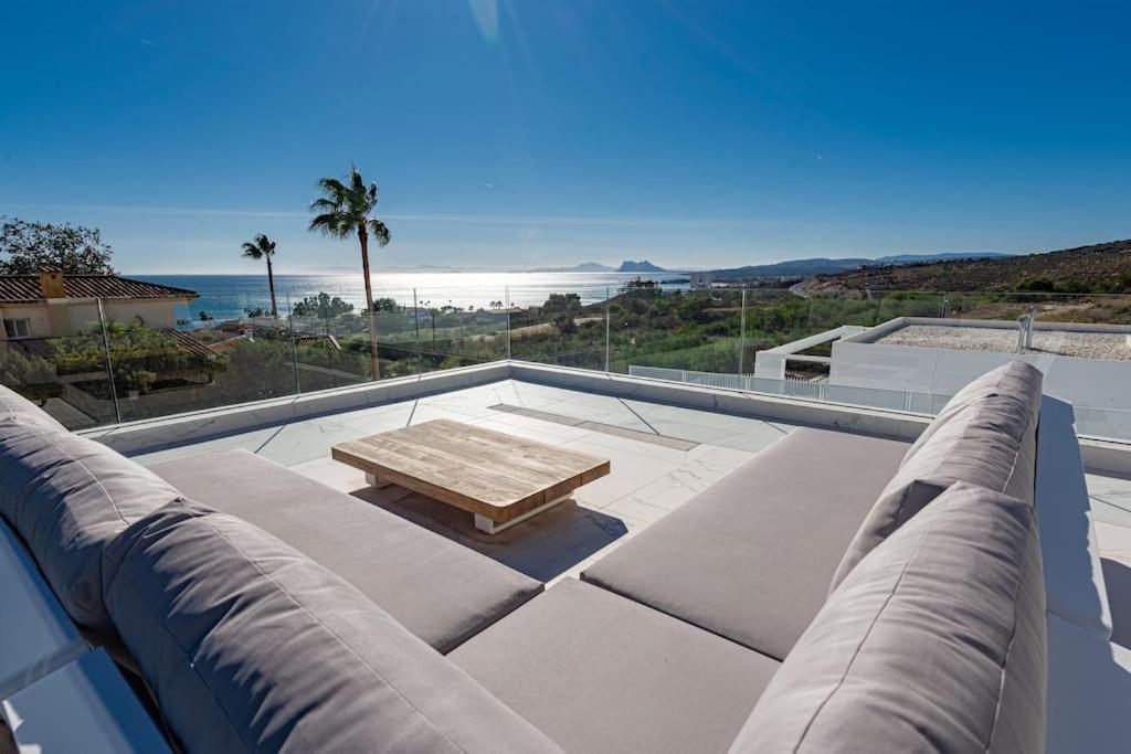 luxurious villa MOGA overlooking the sea and Gibraltar