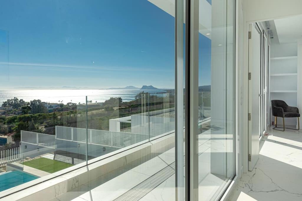 luxurious villa MOGA overlooking the sea and Gibraltar