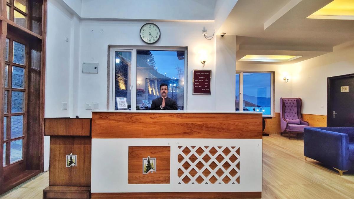 hotel reception