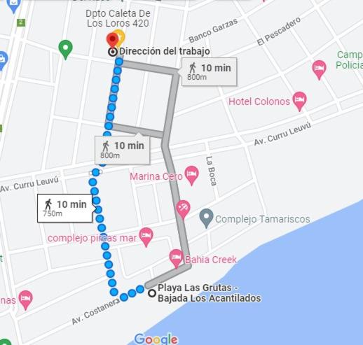 Dpto 4 personas en Las Grutas