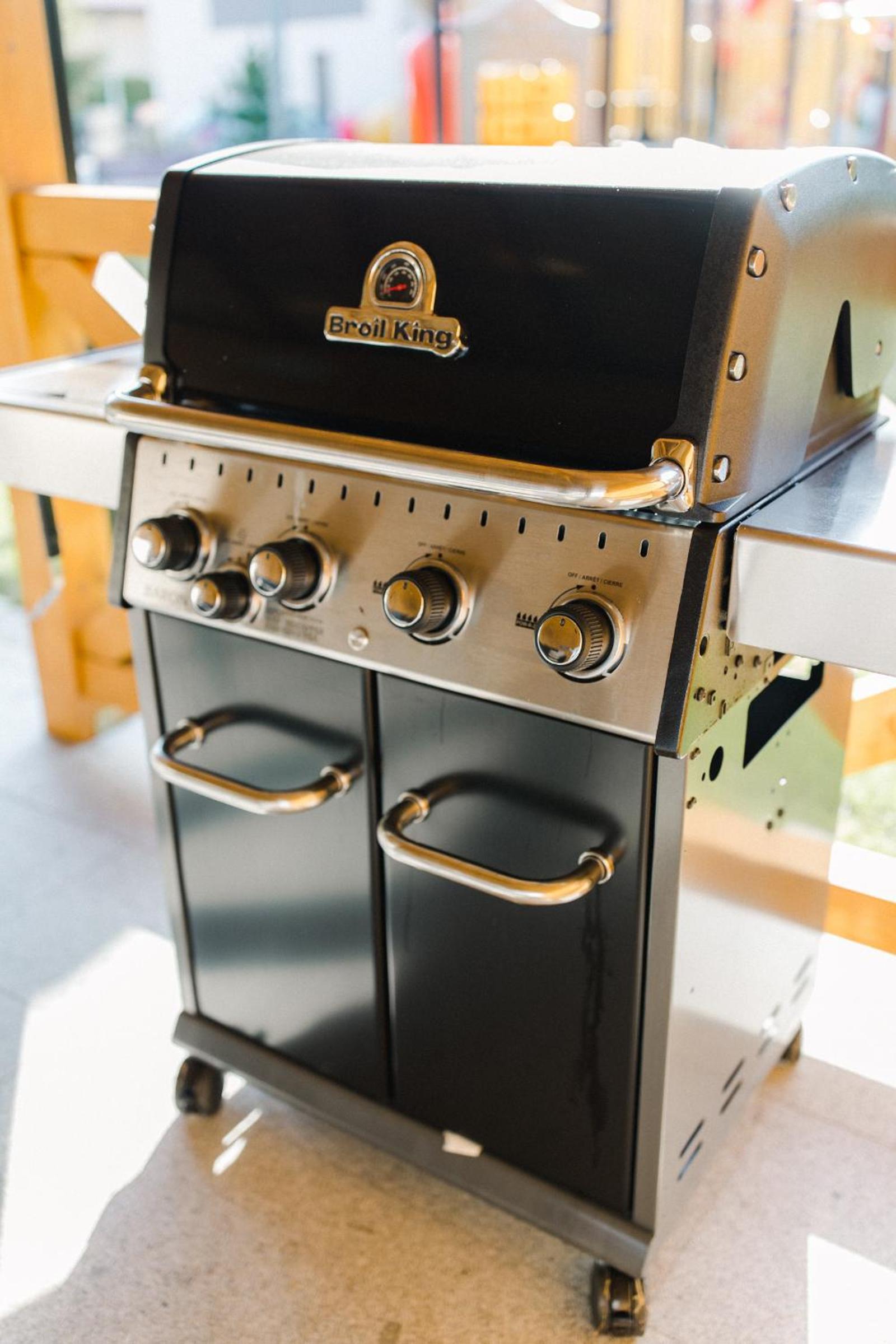 outdoor BBQ area