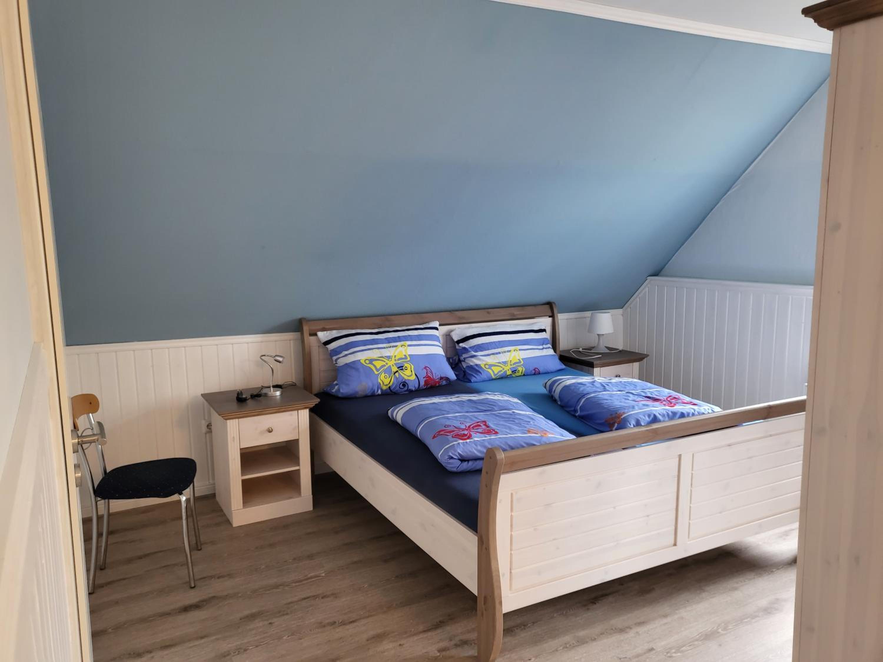 Urlaub im blauen Haus