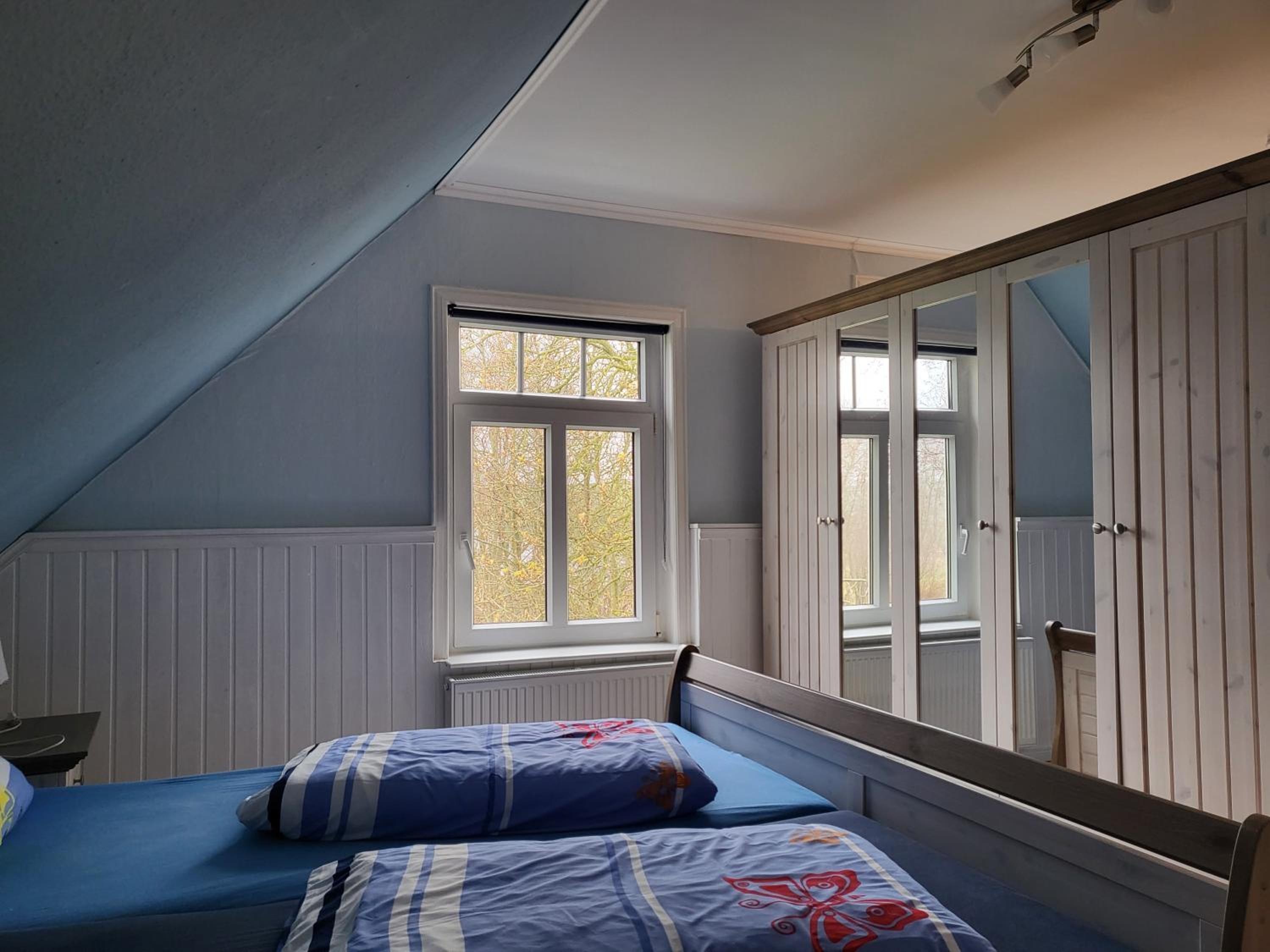 Urlaub im blauen Haus