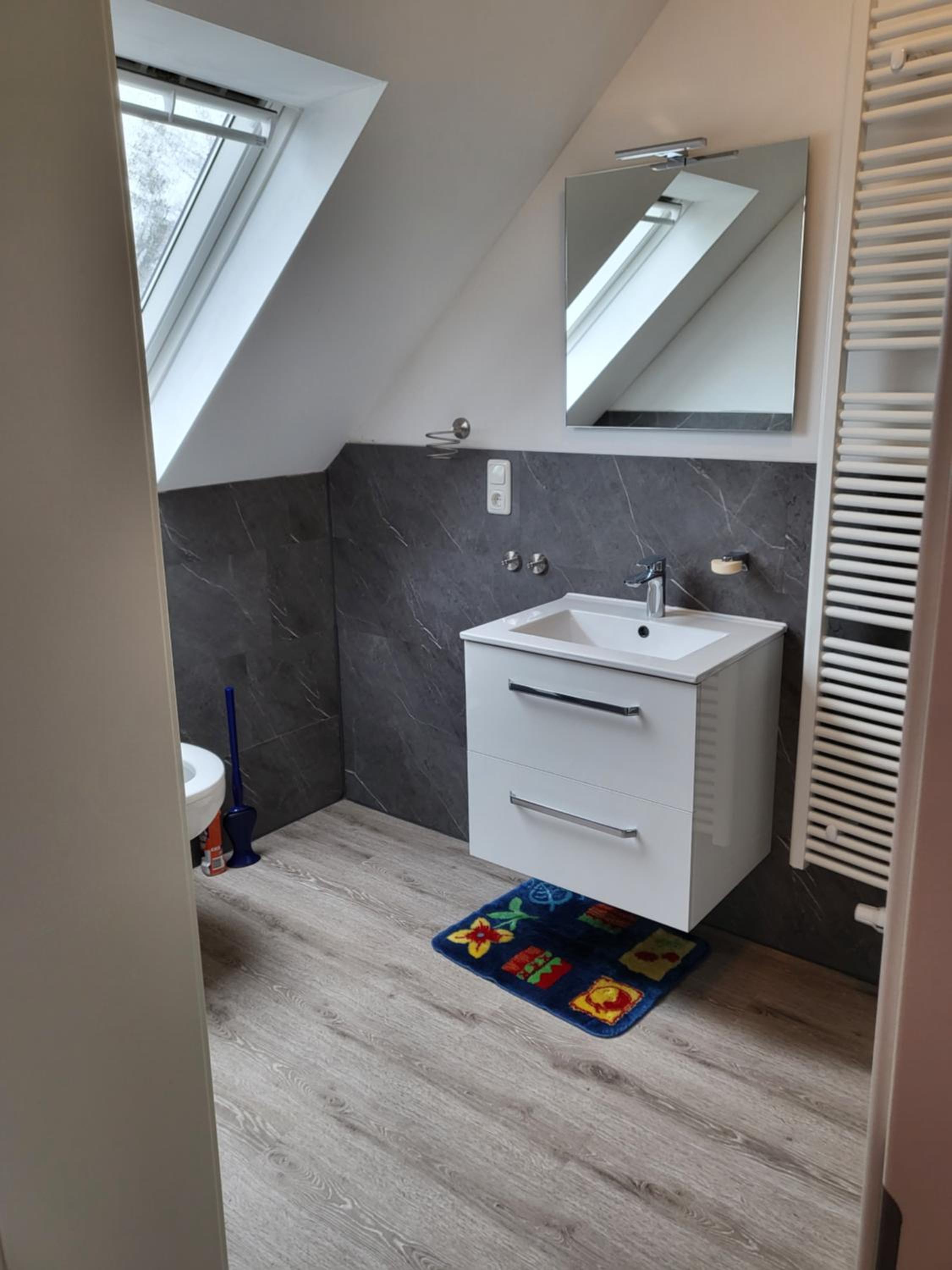 Urlaub im blauen Haus