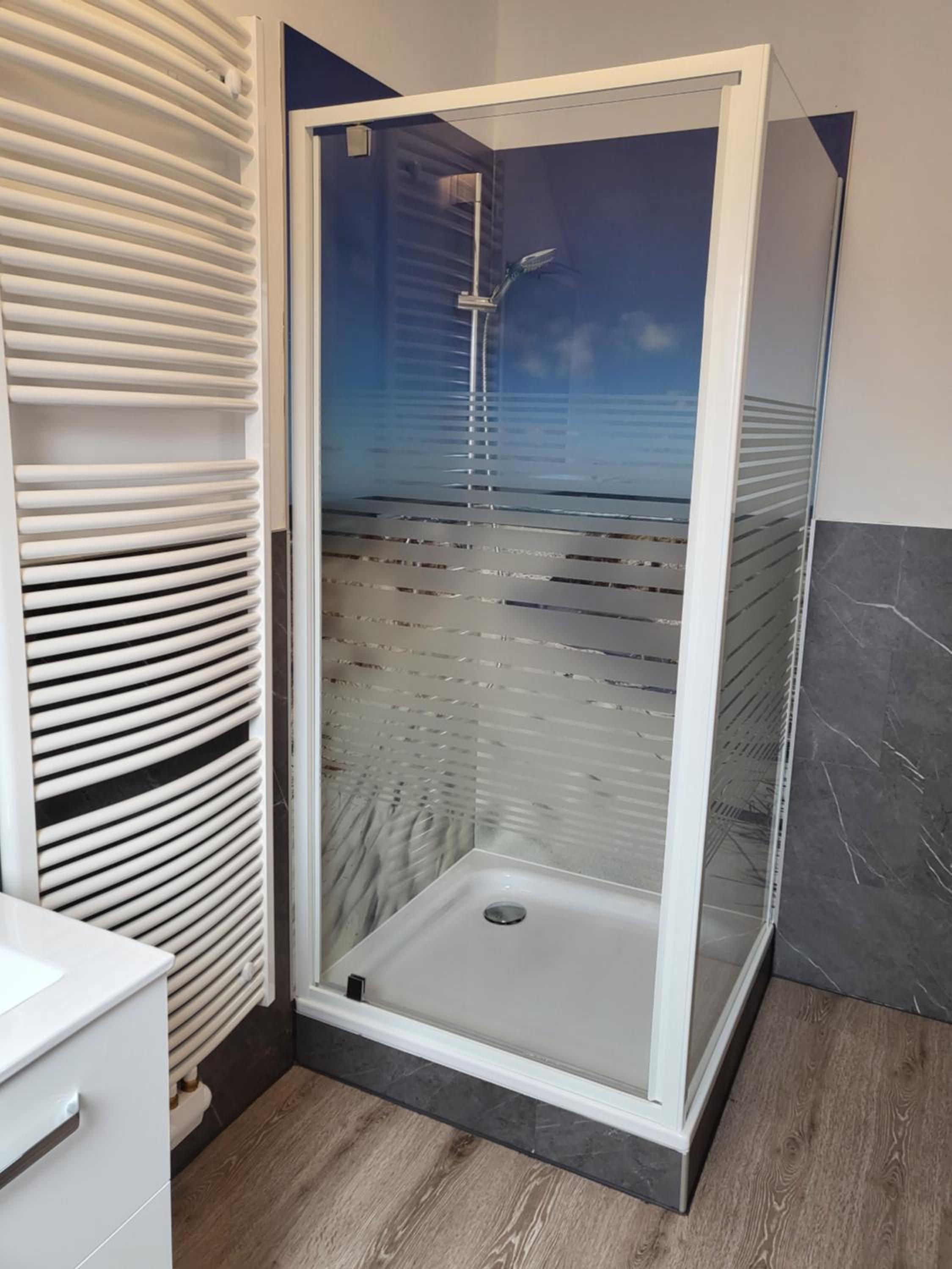 Urlaub im blauen Haus