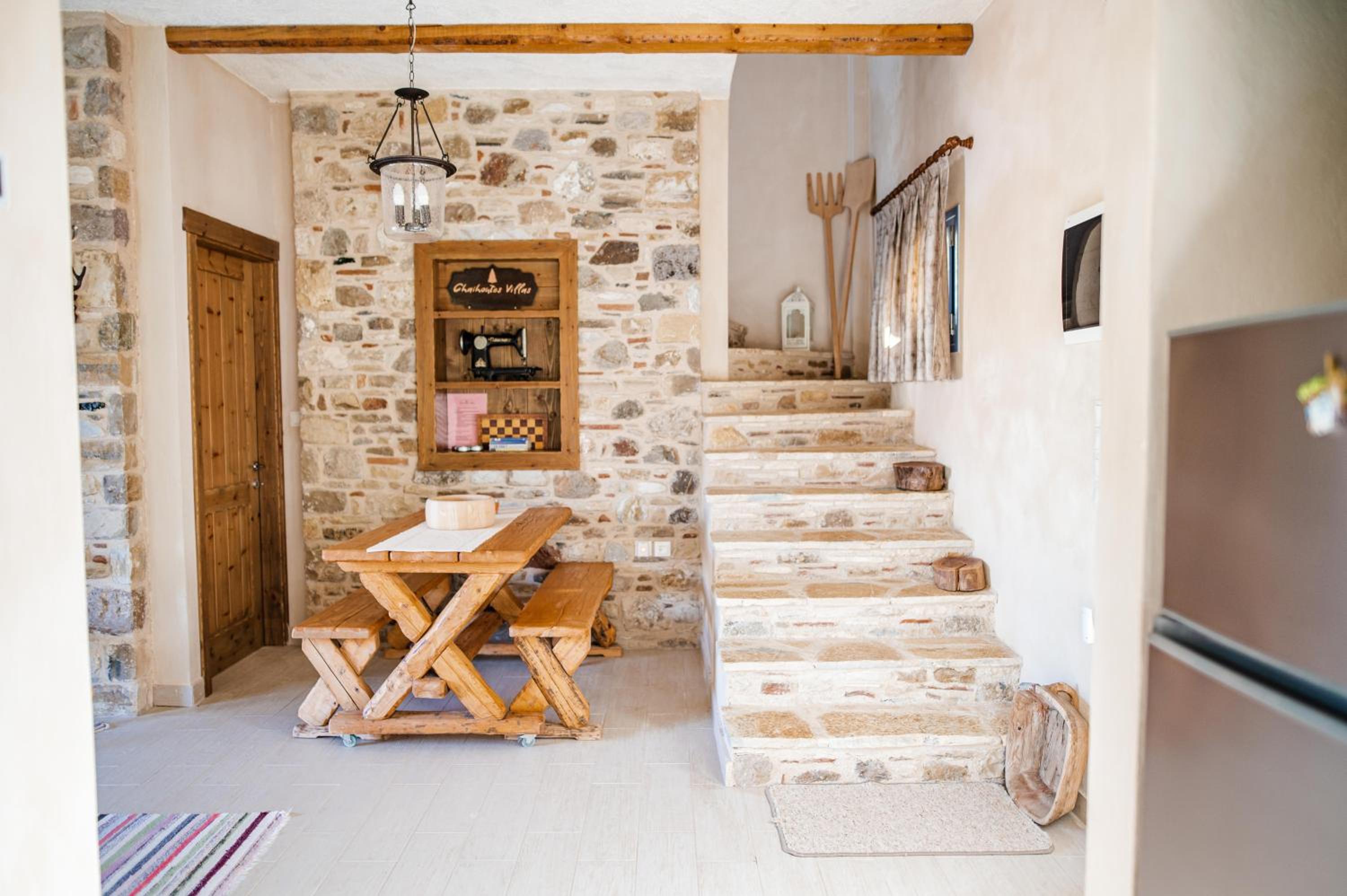 Chaihoutes stone villa into Olive farm in Zia