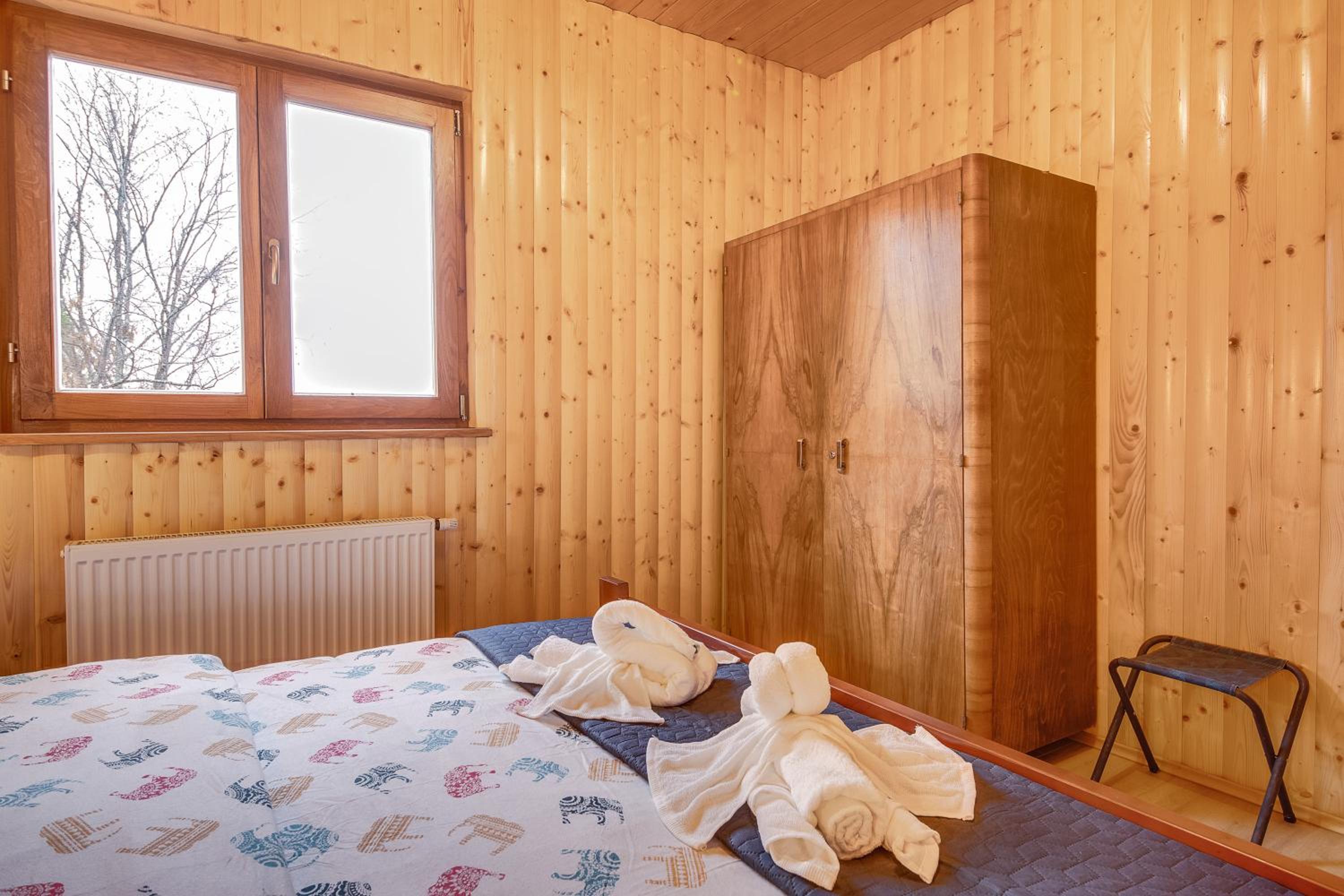Apartment Stone and Wood