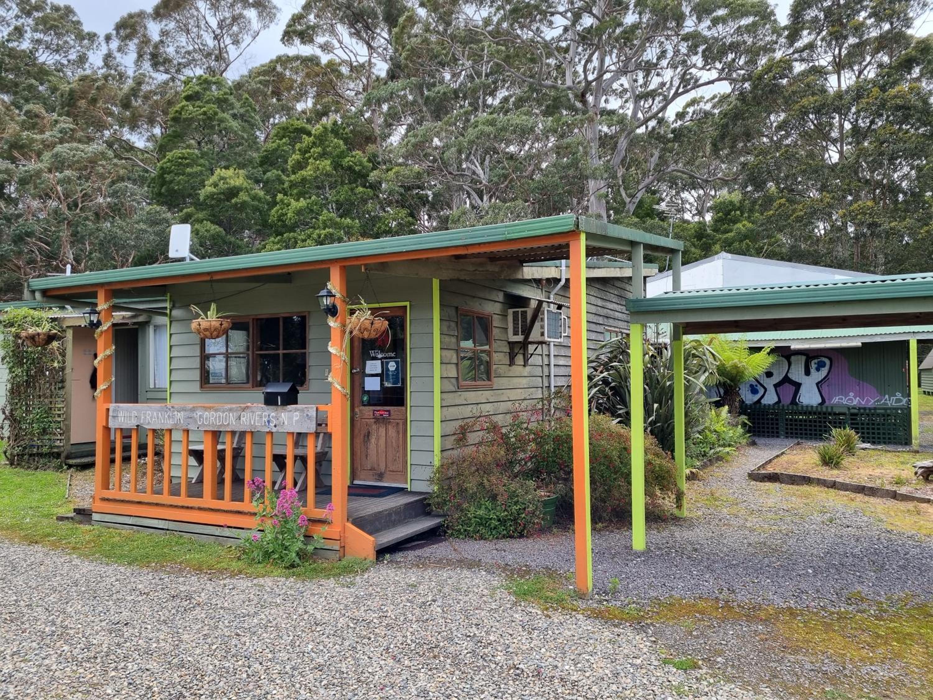 Strahan Backpackers view 2