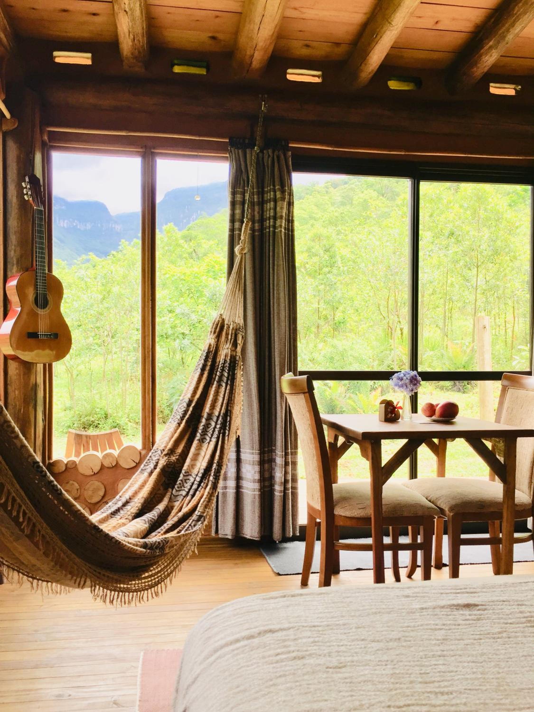 Cabana com vista para o canyon