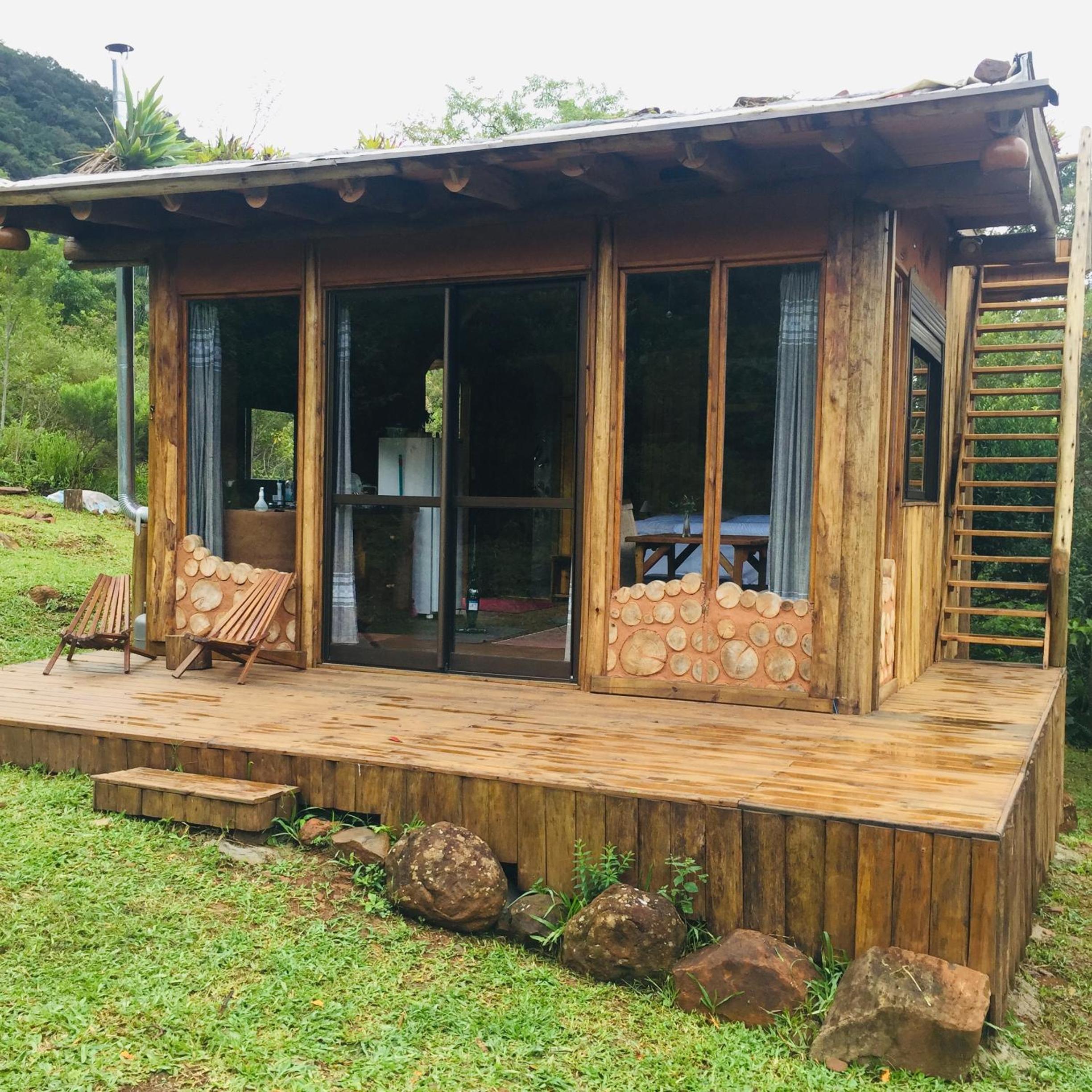 Cabana com vista para o canyon