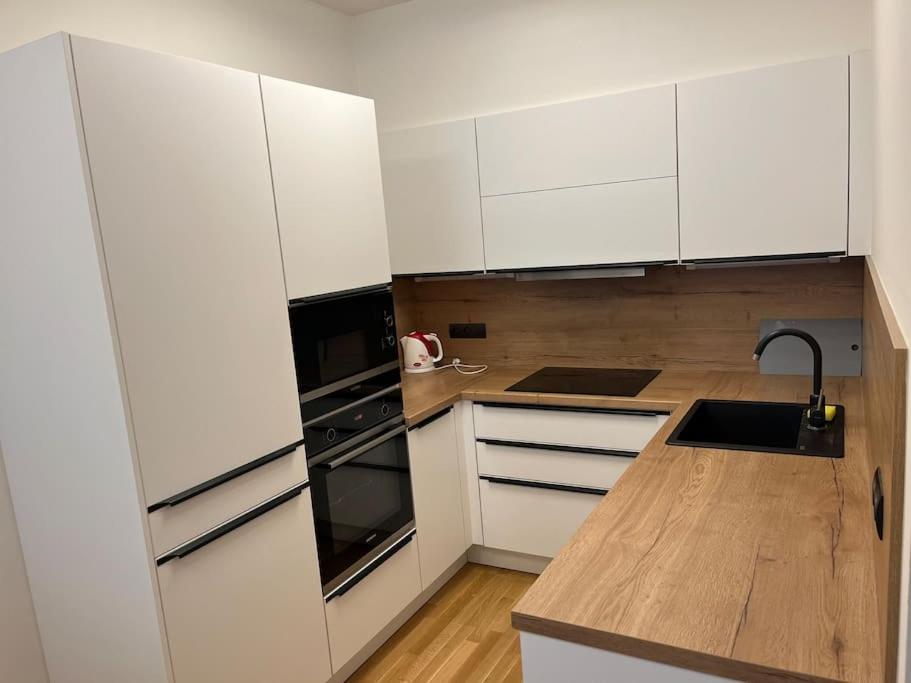 Apartman Holesovice,balkon,garaz