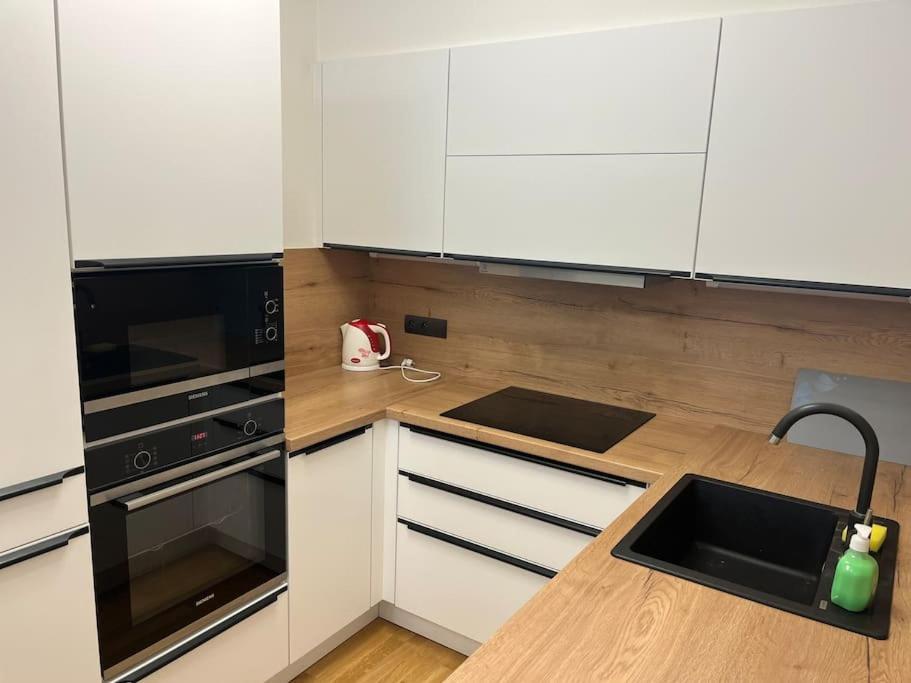 Apartman Holesovice,balkon,garaz