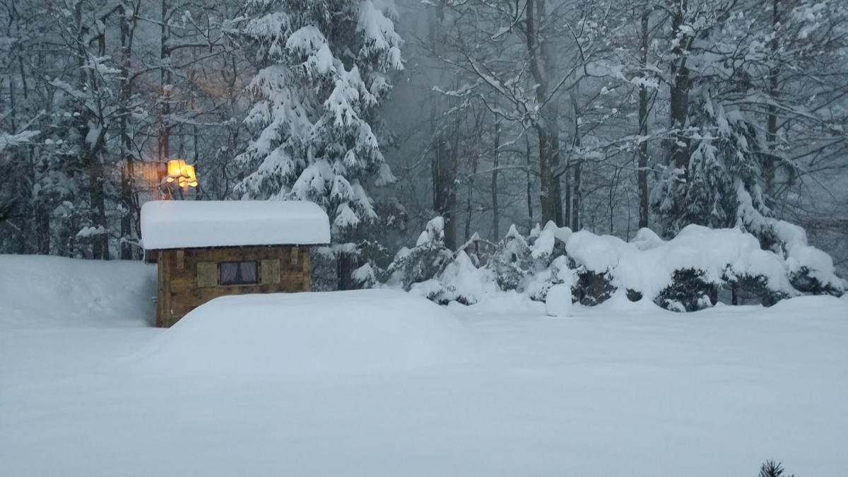 outdoor BBQ area
