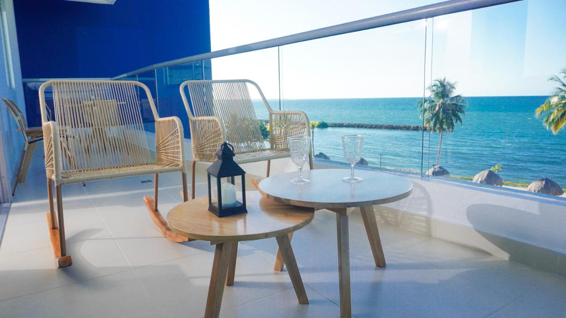 Magico Apartamento Frente al Mar 4 Habitaciones PAZ345