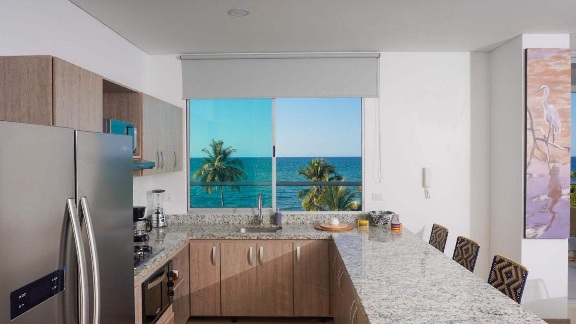 Magico Apartamento Frente al Mar 4 Habitaciones PAZ345