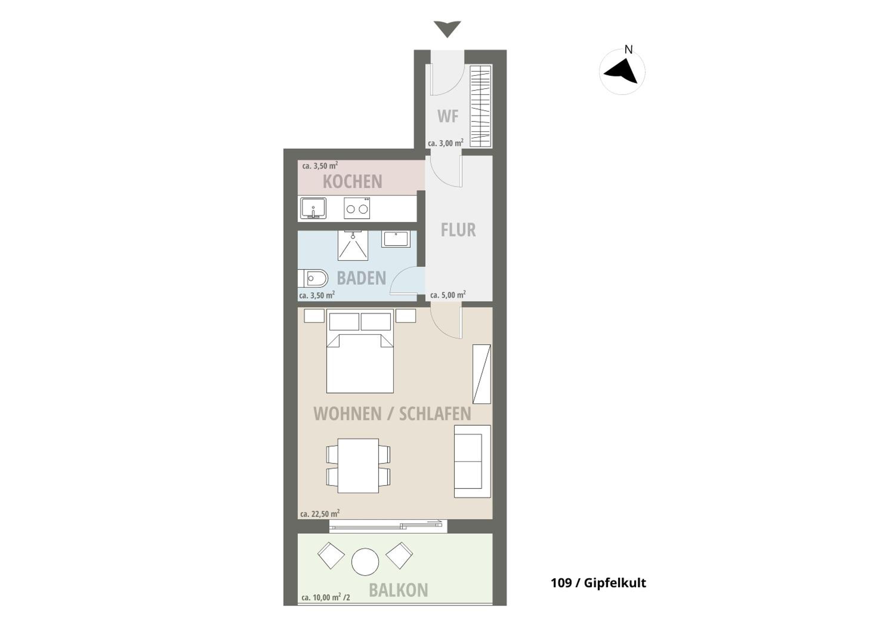 Kult Apartment - Gipfelkult view 3