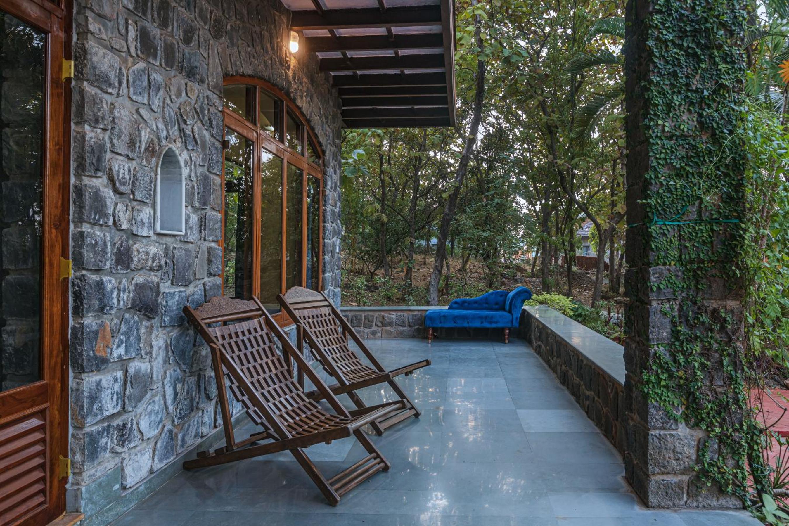 Saffronstays Alma Grove 3 BR Pet friendly with Pool & Nature View view 2