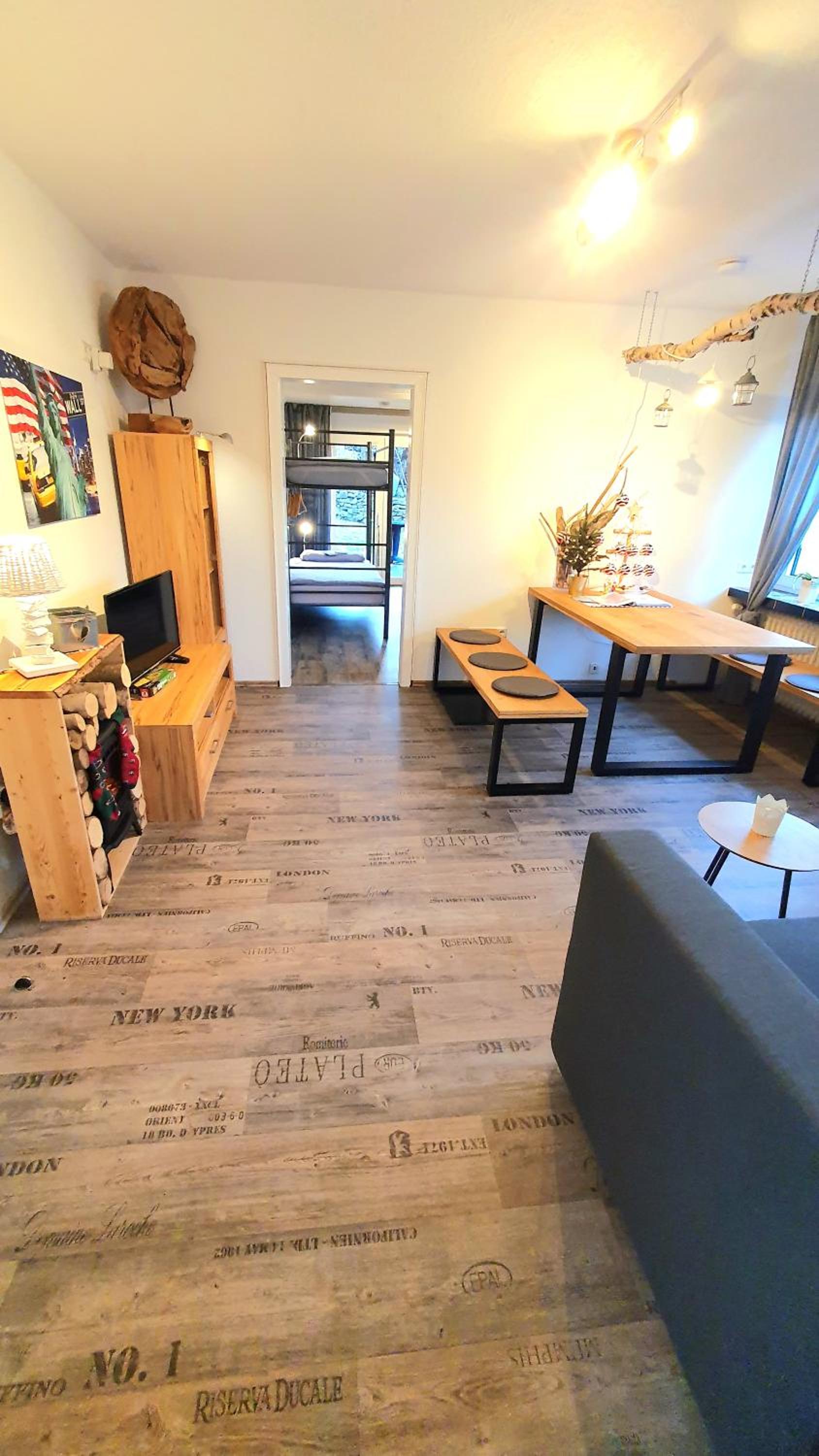 FRANKES LODGE Apartment mit Garten, 6 Einzelbetten, Parkplatz