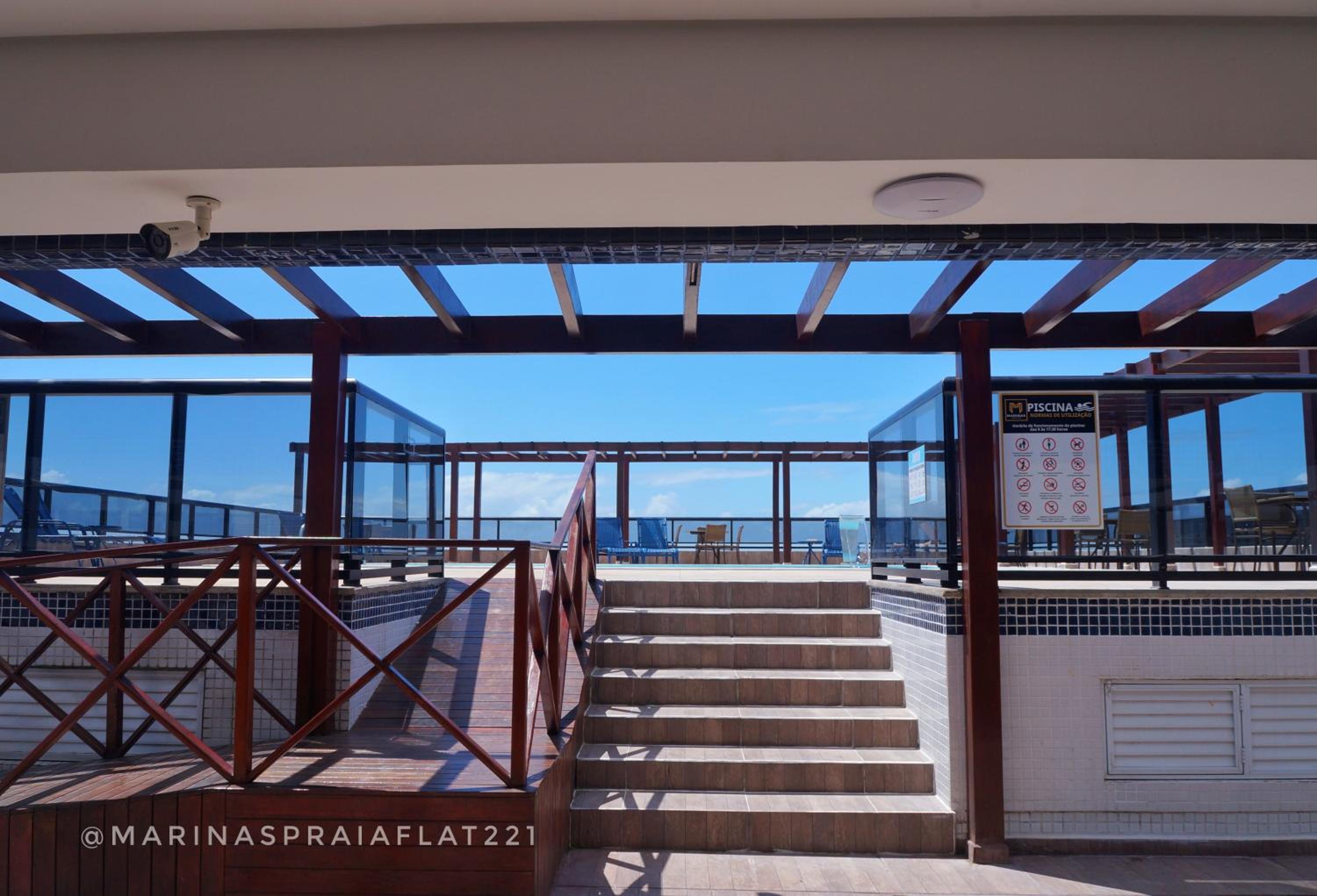 Marinas Praia Flat 221, Cabo Branco, Busto de Tamandaré, prédio frente mar