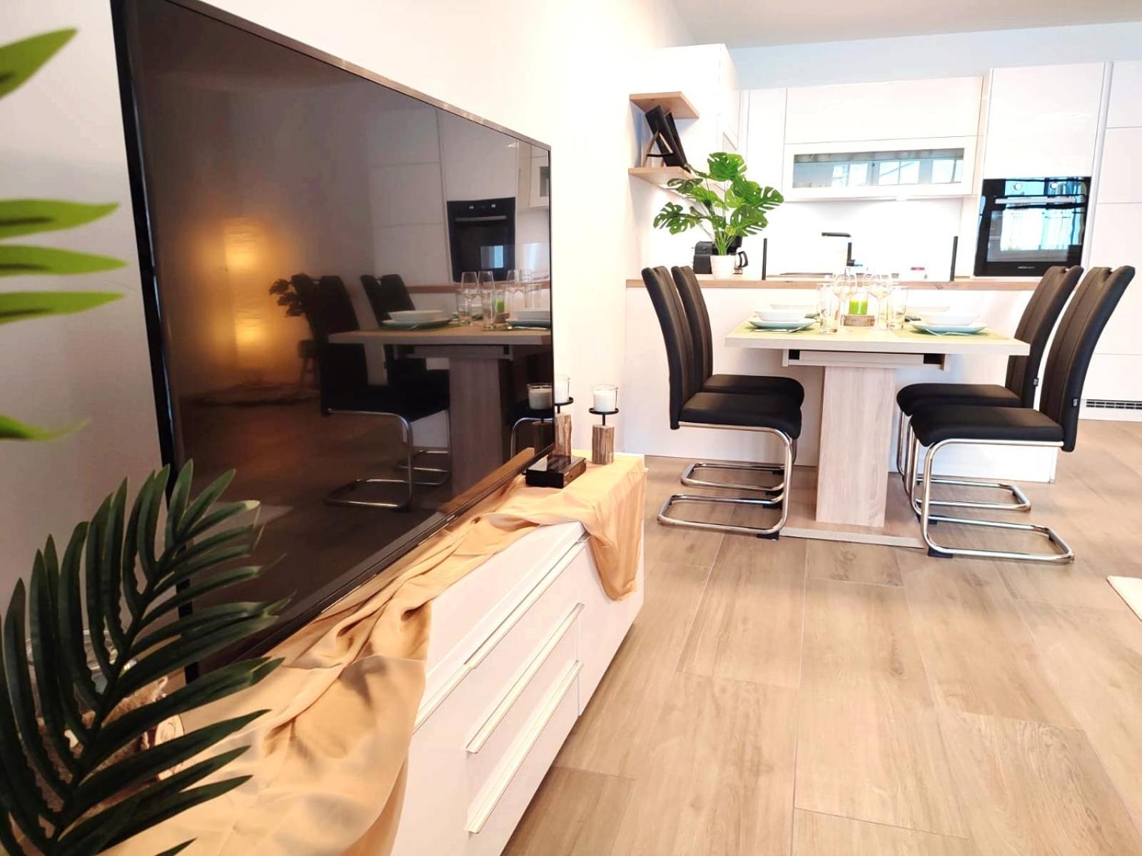 Modern Mountain Apartment - free parking & sauna